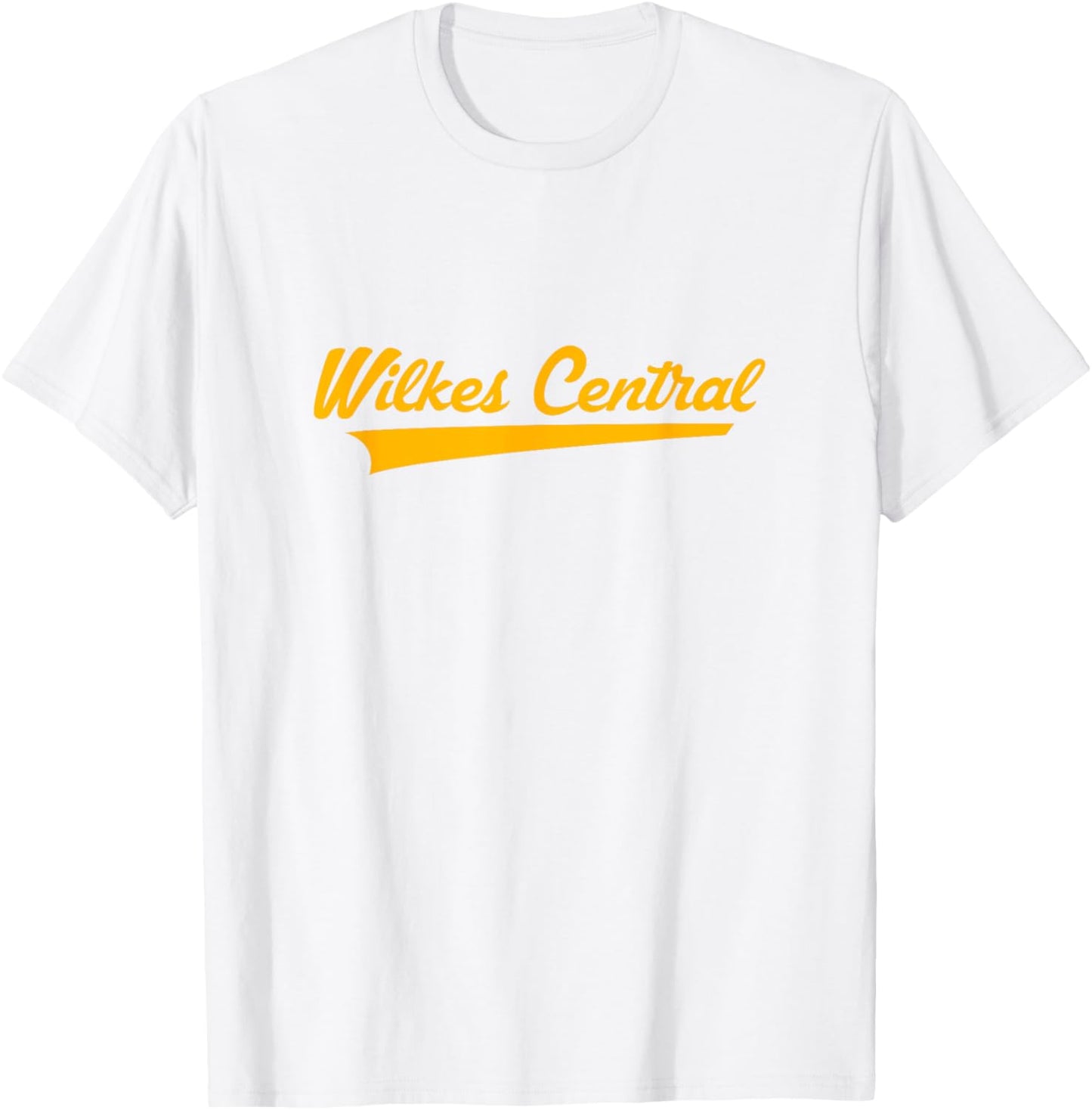 Wilkes Central High School Vintage Swoosh T-Shirt - T-Shirt | White