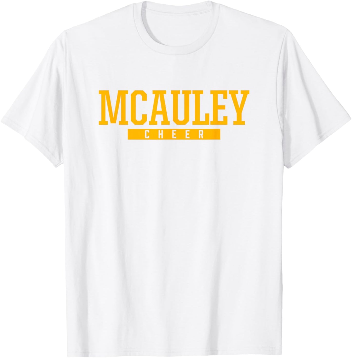 Mcauley High School Cheer T-Shirt - T-Shirt | White