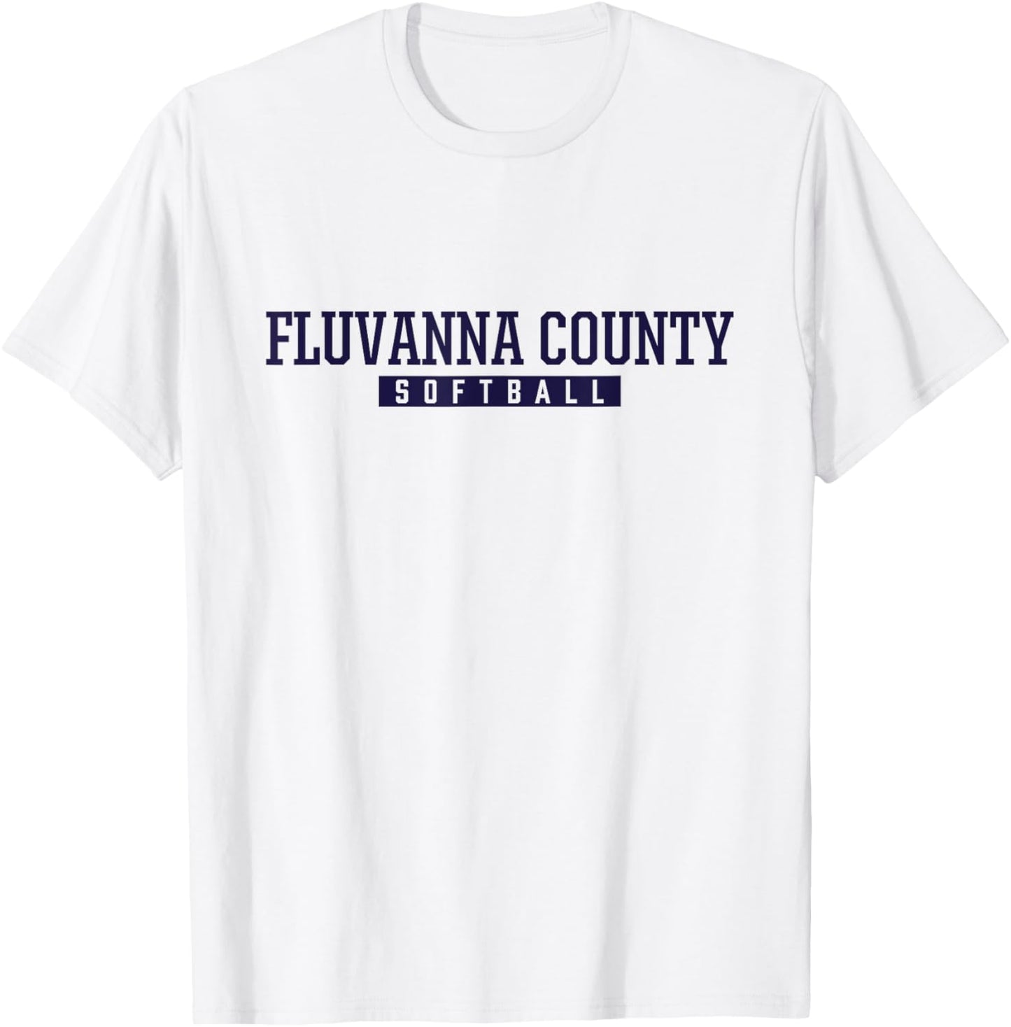Fluvanna County High School Softball T-Shirt - T-Shirt | White