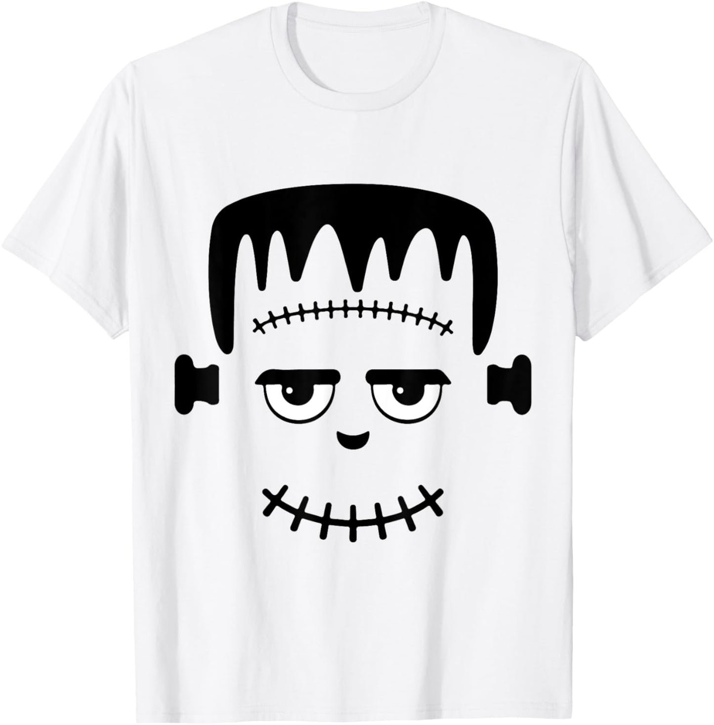 Frankenstein Monster Halloween Costume T-Shirt - T-Shirt | White