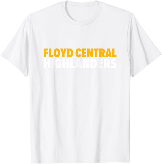 Floyd Central Highlanders Bold T-Shirt - T-Shirt | White