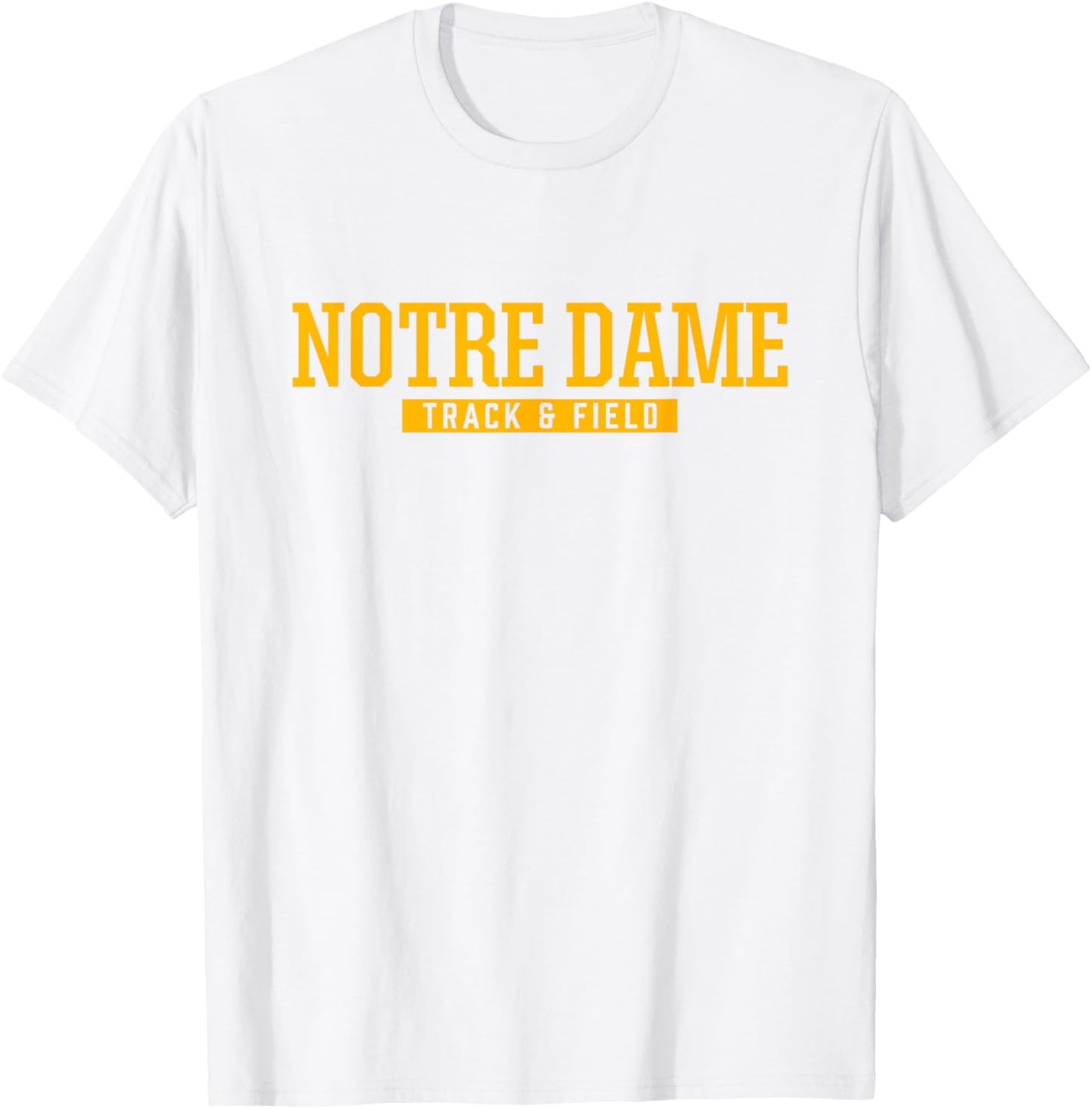 Notre Dame High School Track & Field T-Shirt - T-Shirt | White