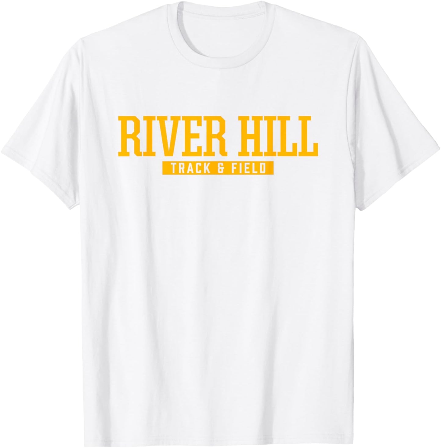 River Hill High School Track & Field T-Shirt - T-Shirt | White