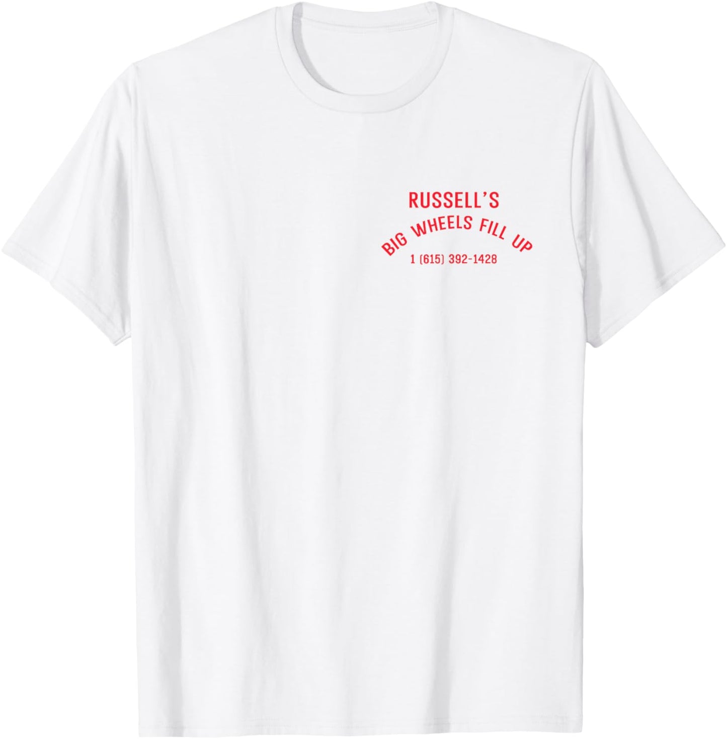 Russell Dickerson Big Wheels T-Shirt - T-Shirt | White