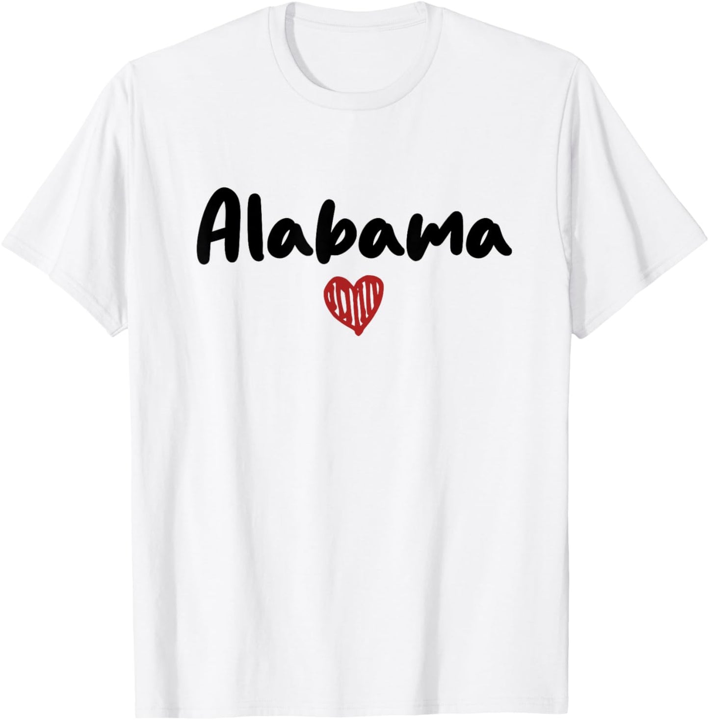 Alabama - I Love Alabama - Classic T-Shirt - T-Shirt | White