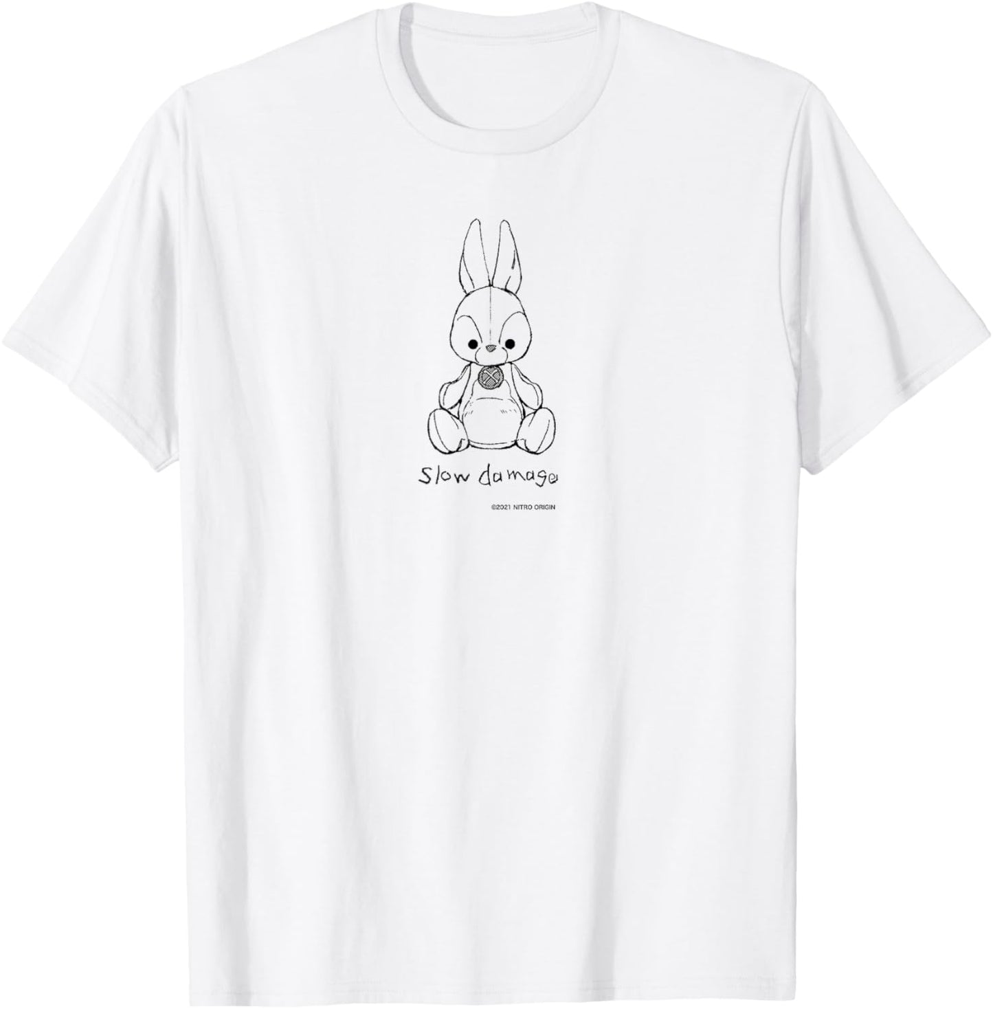 Slow Damage Original T-Shirt - T-Shirt | White