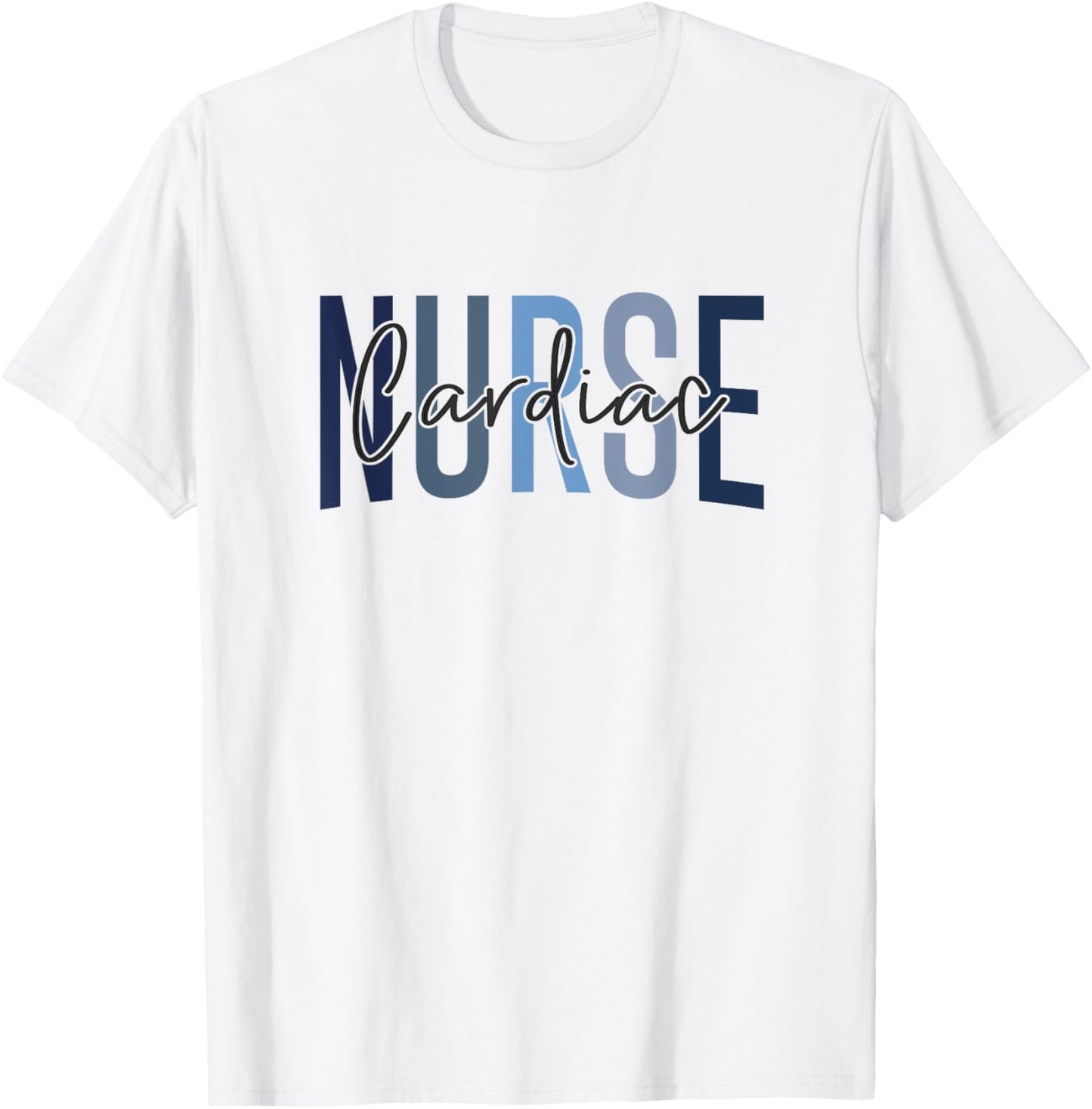 Funny Cardiac Nurse Cicu Cvicu Cardiology Heart Healthcare T-Shirt - T-Shirt | White