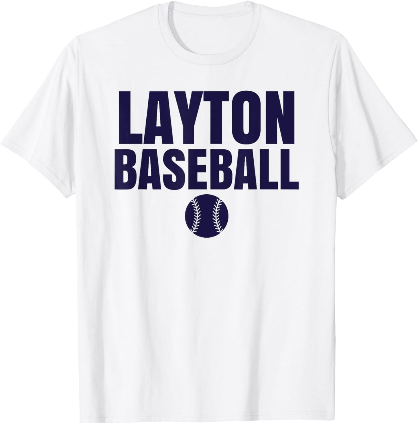 Layton High School Baseball T-Shirt - T-Shirt | White