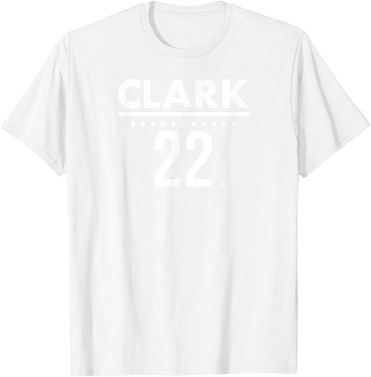 BreakingT Caitlin Clark: IND 22 - Indiana Basketball T-Shirt - T-Shirt | White