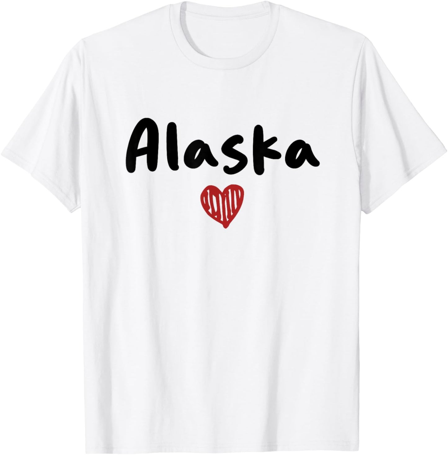 Alaska - I Love Alaska - Classic T-Shirt - T-Shirt | White
