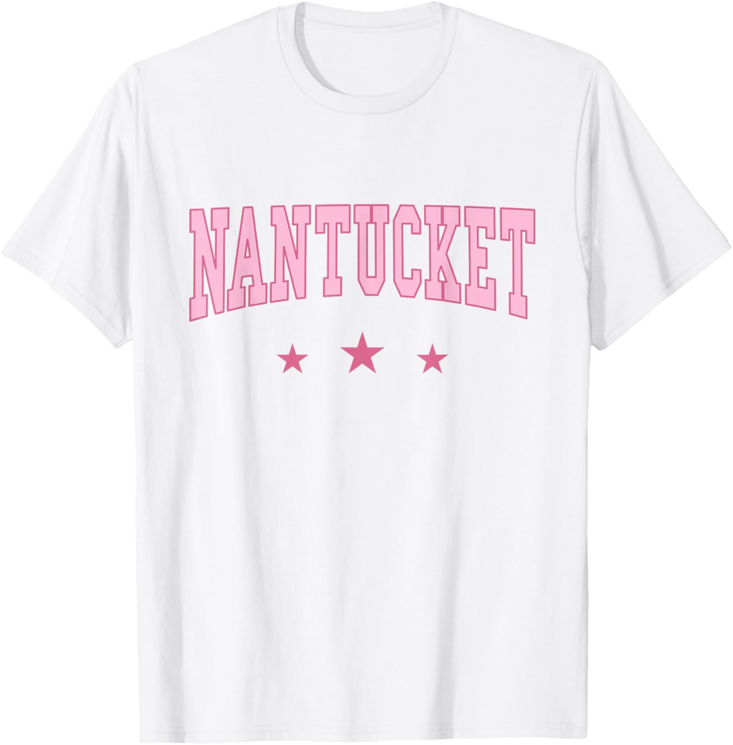 Nantucket Preppy Varsity - Massachusetts - Classic T-Shirt - T-Shirt | White