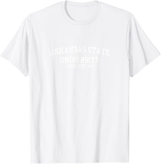 Arkansas State Wolves | Official NCAA University | OCAKS01 T-Shirt - T-Shirt | White