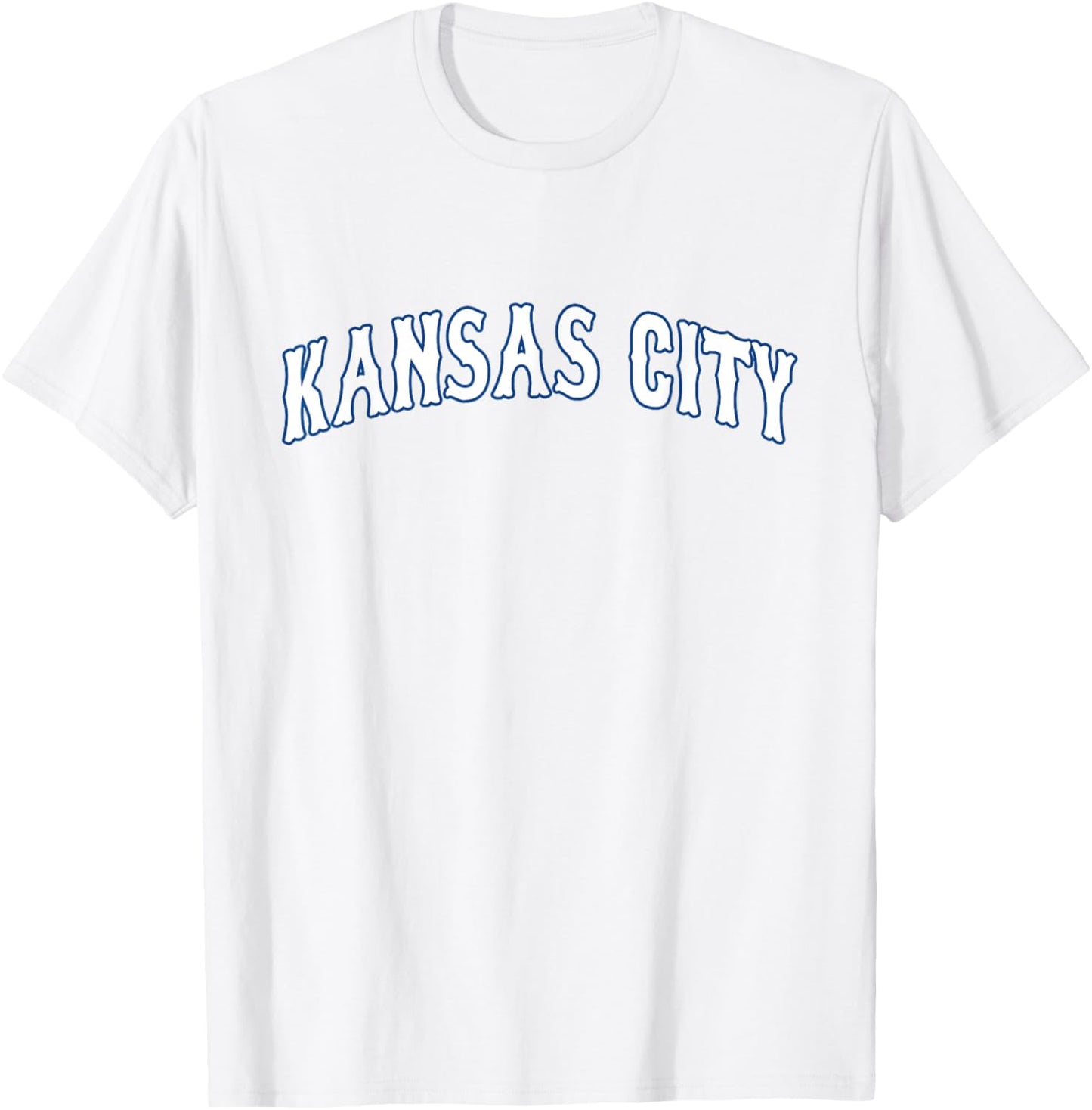 Kansas City - Throwback Design - Classic T-Shirt - T-Shirt | White