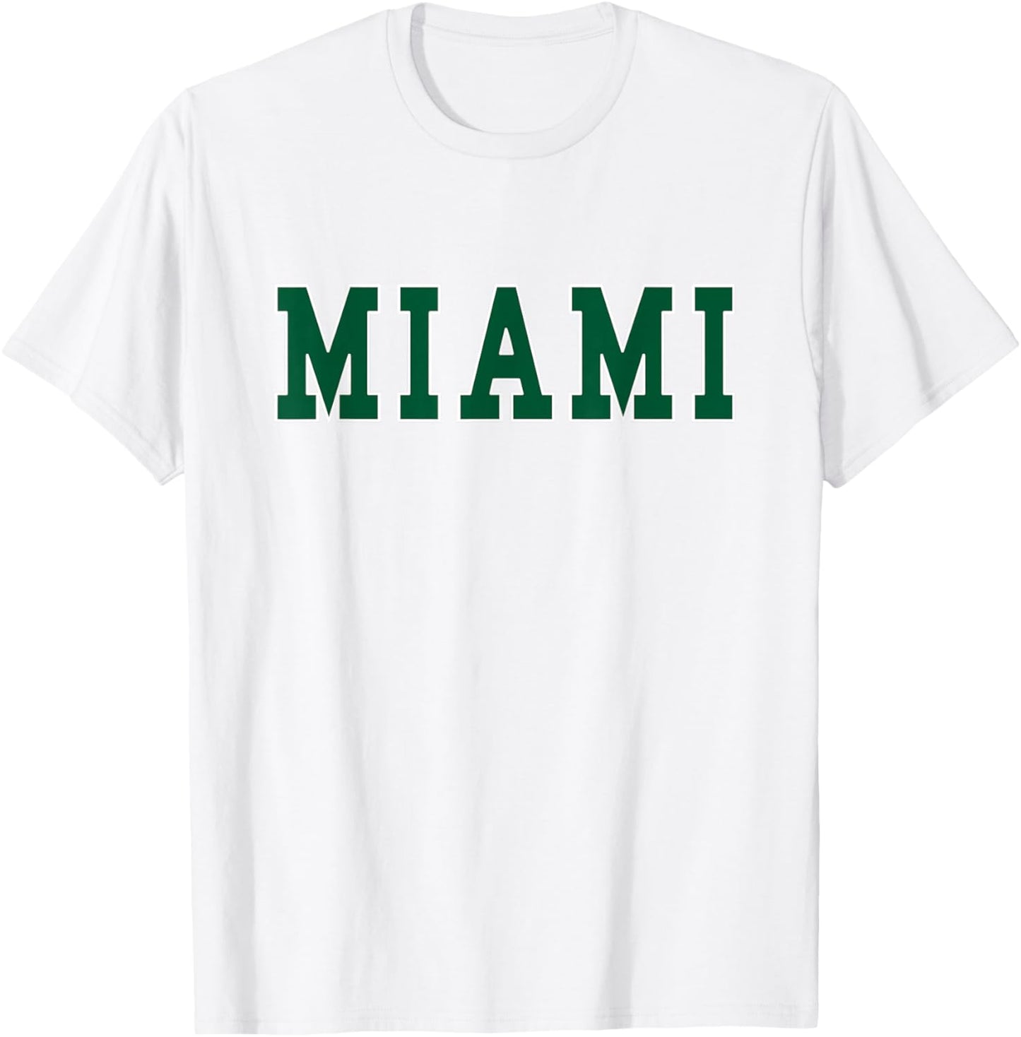 MIAMI - Throwback Design - Classic T-Shirt - T-Shirt | White