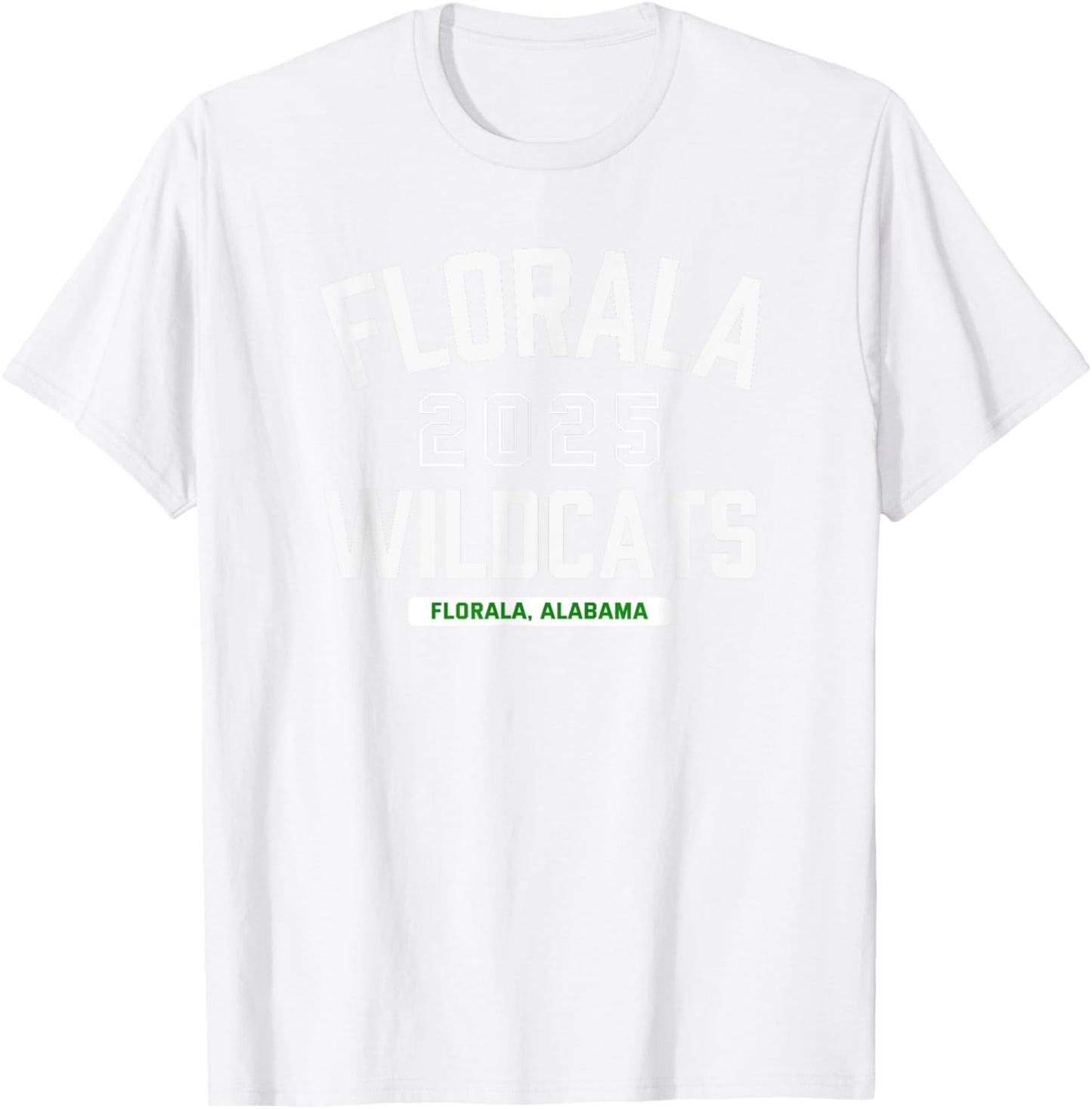Florala Wildcats Florala, Alabama 2025 T-Shirt - T-Shirt | White
