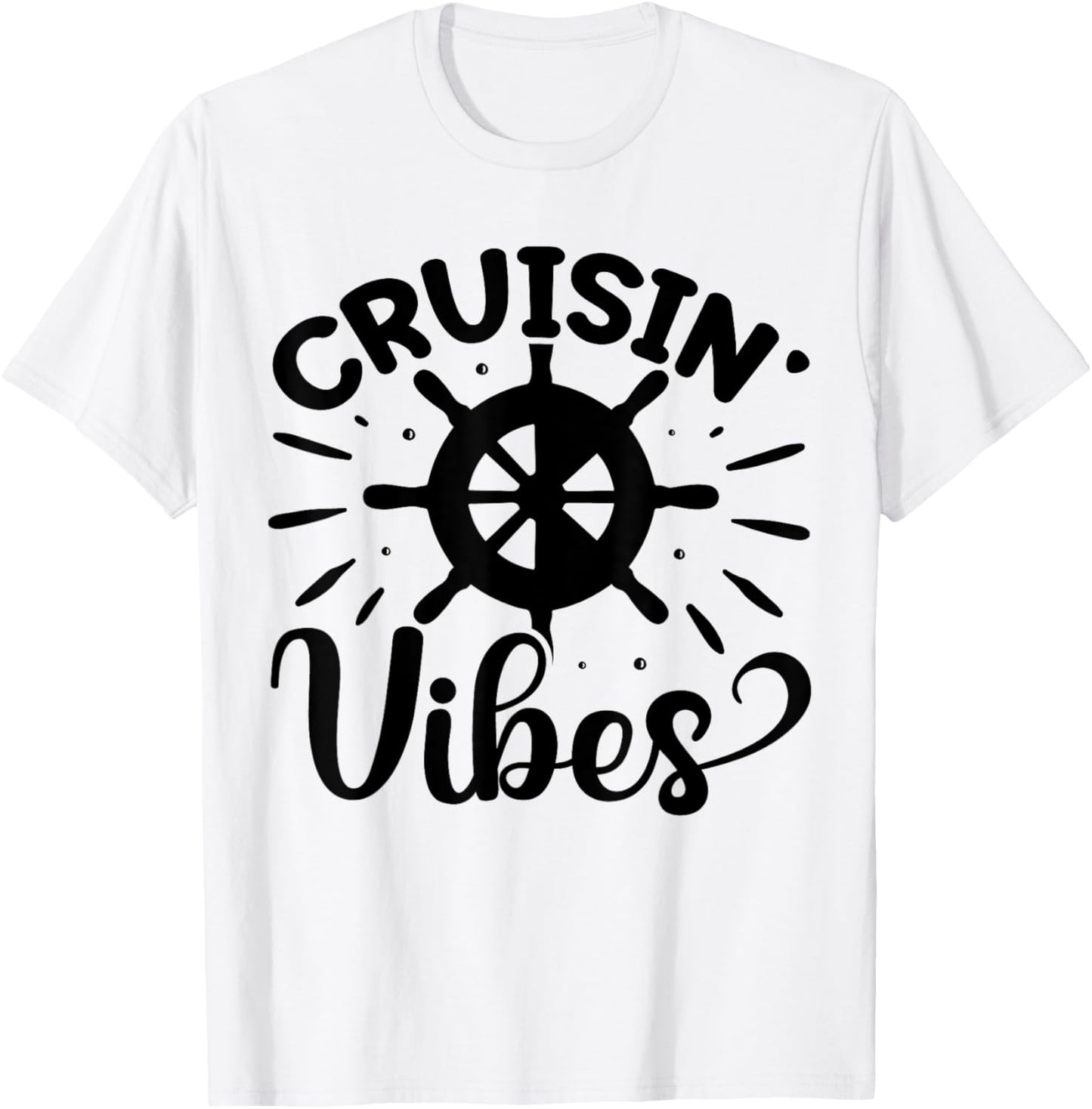 Cruisin Vibes T-Shirt - T-Shirt | White