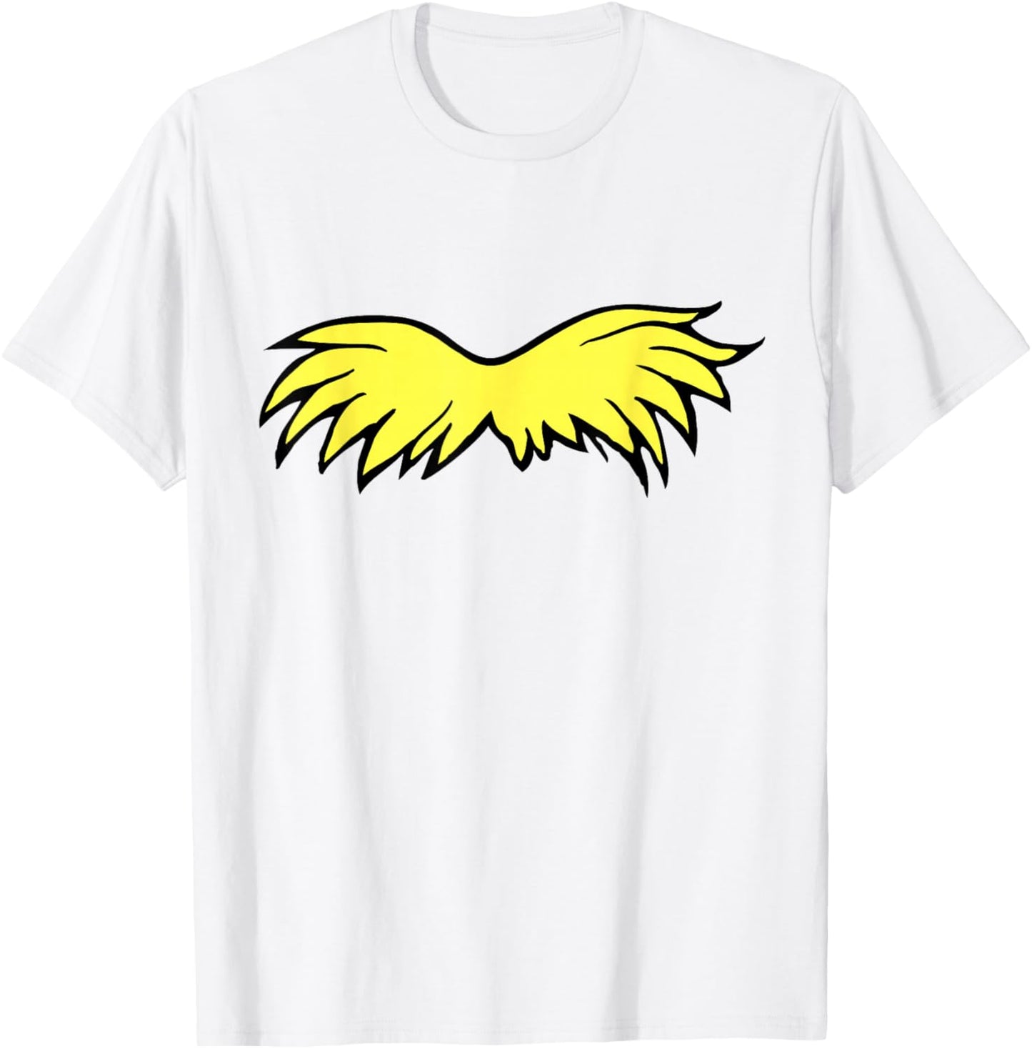 Dr. Seuss The Lorax - Lorax Mustache T-Shirt - T-Shirt | White