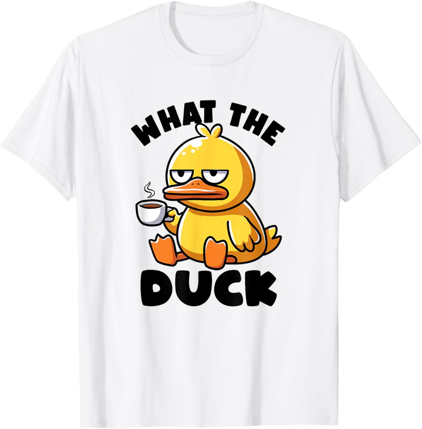What The Duck Owner I Love Ducks Lover Funny Rubber Duck T-Shirt - T-Shirt | White