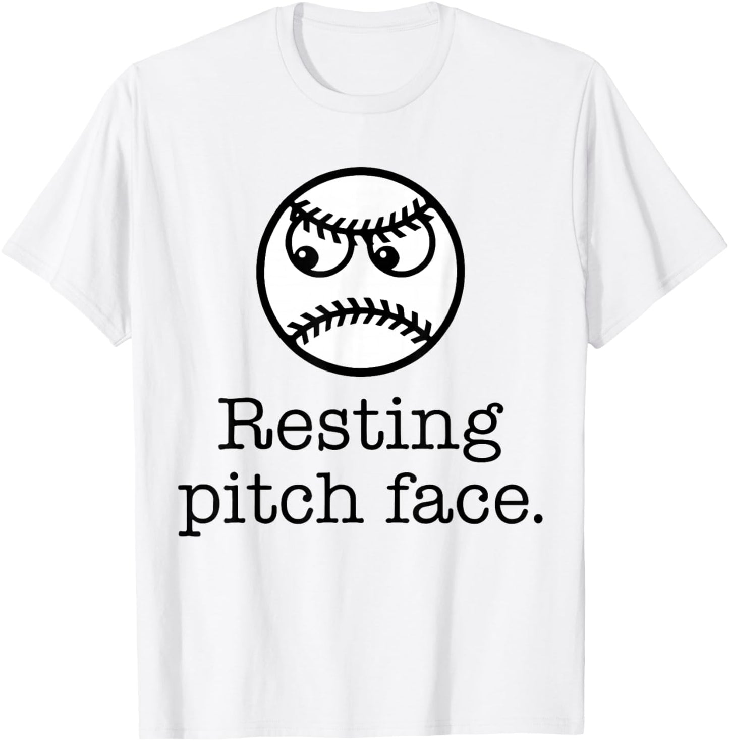 Resting Pitch Face T-Shirt - T-Shirt | White