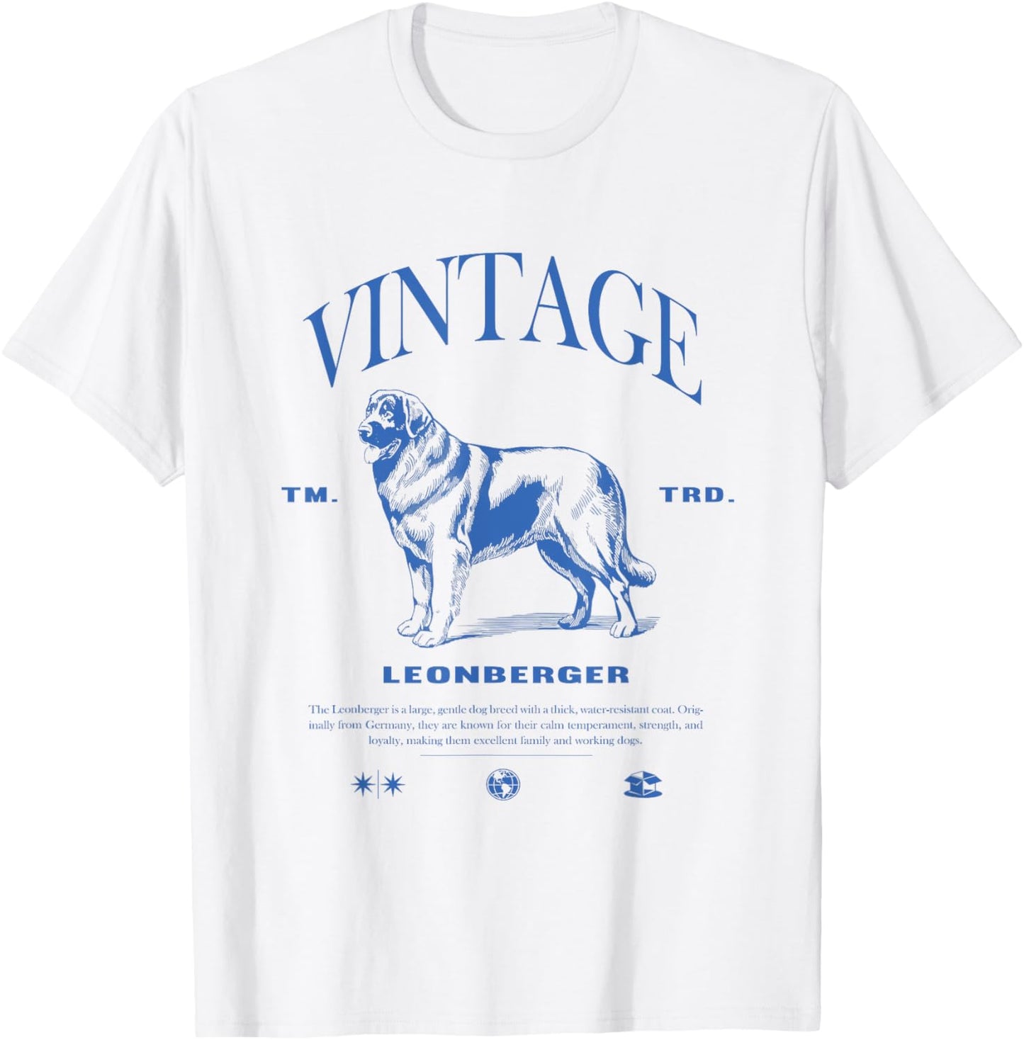 Vintage Leonberger T-Shirt - T-Shirt | White