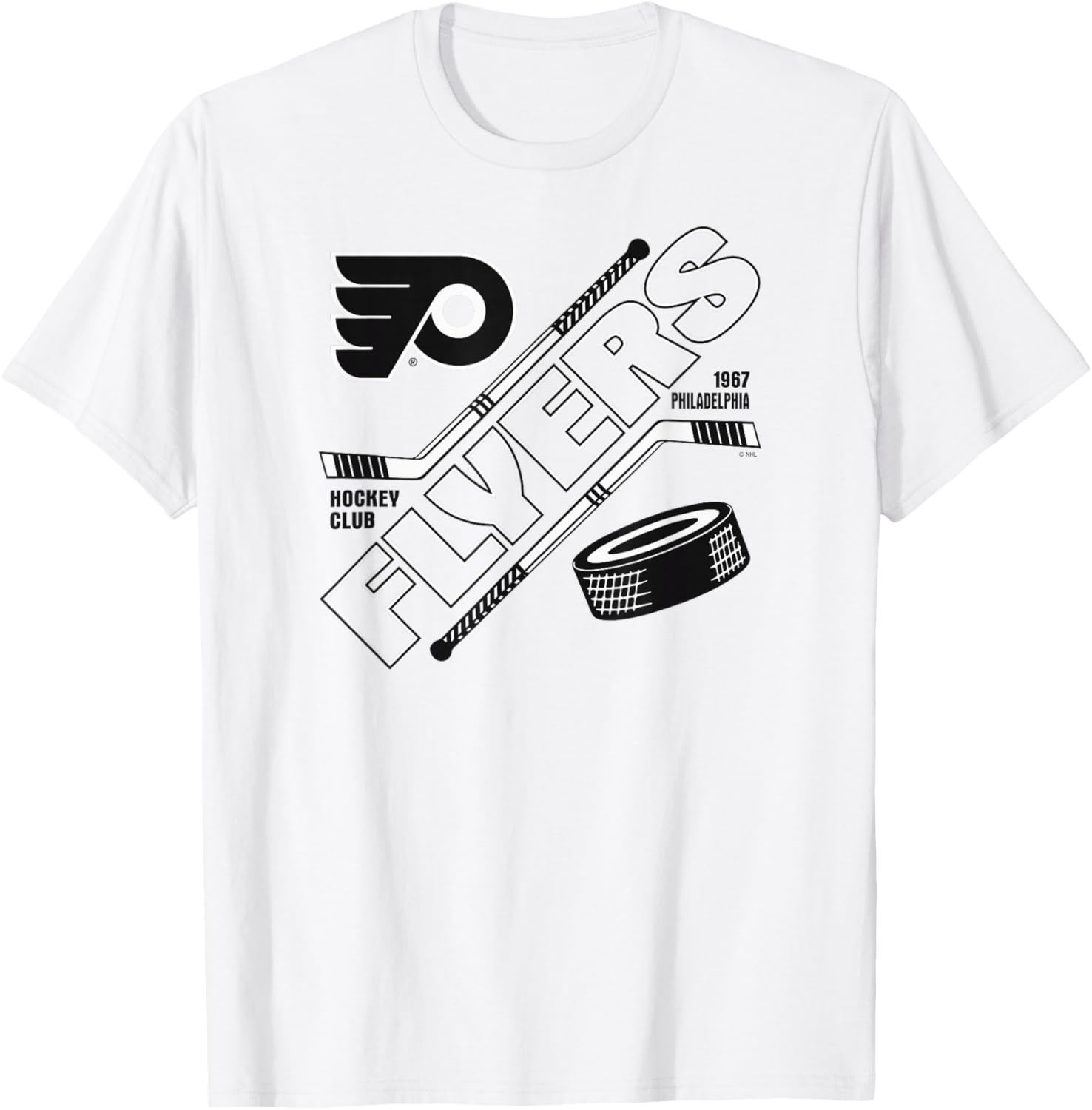 Philadelphia Flyers Force Orange Officially Licensed T-Shirt - T-Shirt | White