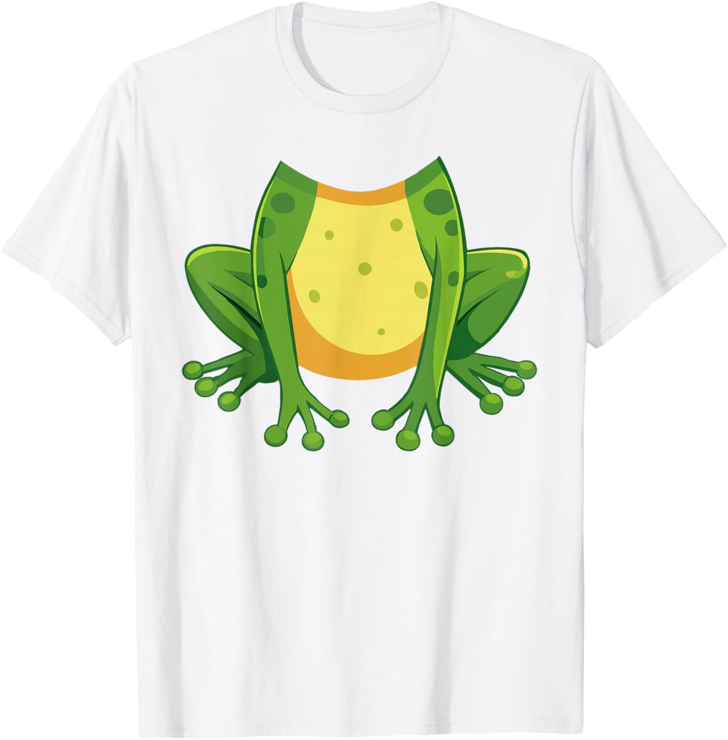 Funny Frog Body DIY Costume Animal Cosplay Halloween Day T-Shirt - T-Shirt | White
