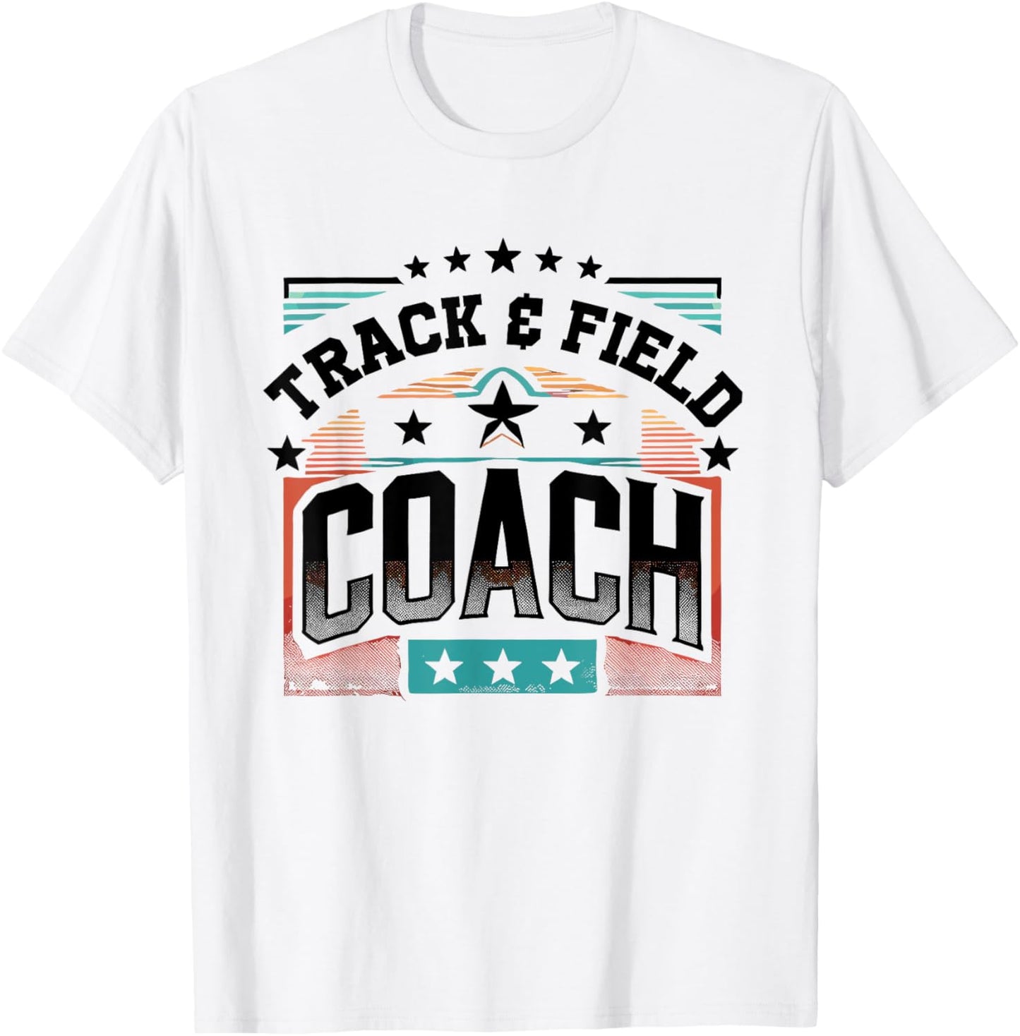 Track And Field Coach Athlete Coaching Coaches T-Shirt - T-Shirt | White