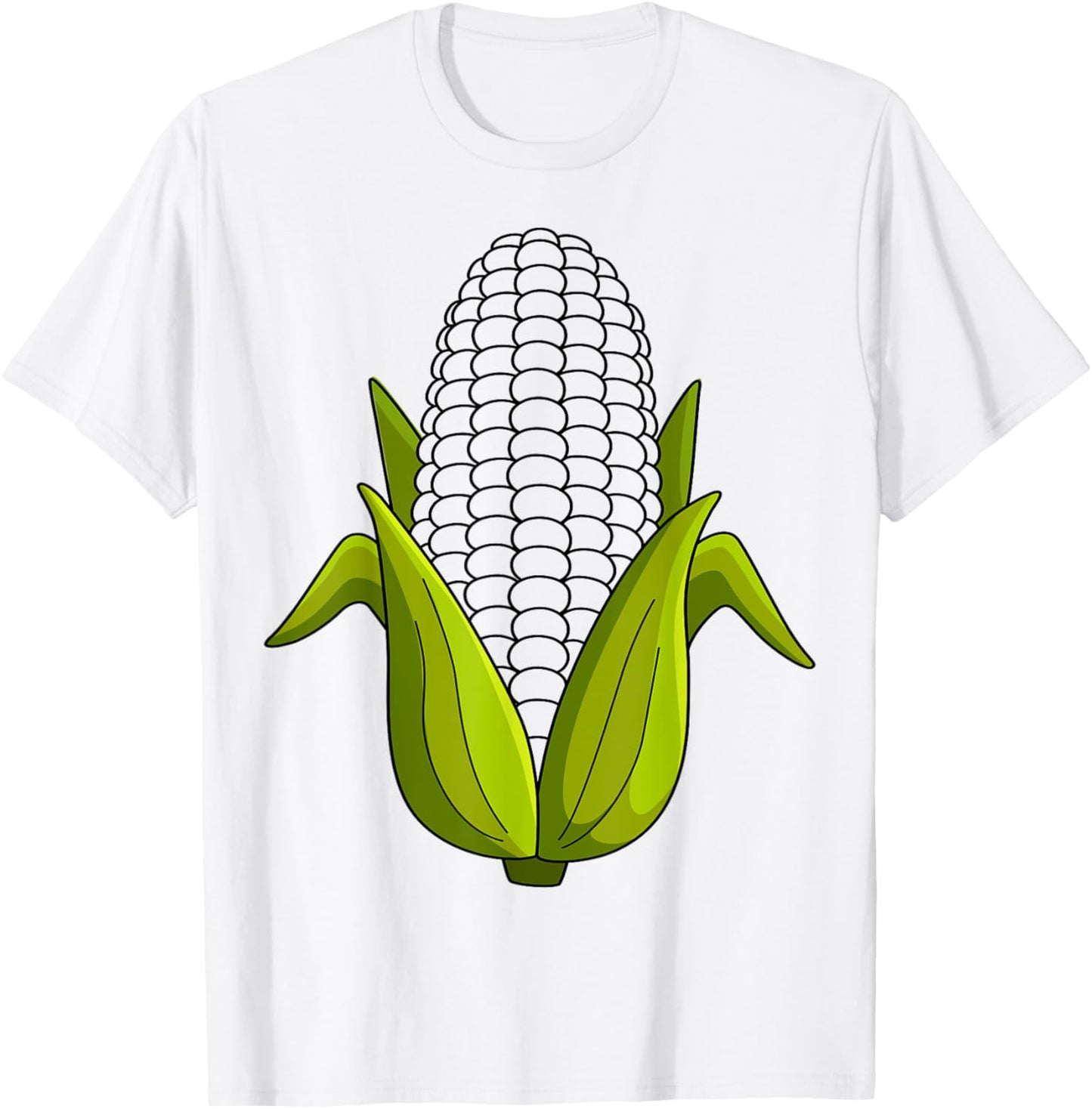 Cute Yellow Corn Costume For Kids and Toddlers T-Shirt - T-Shirt | White