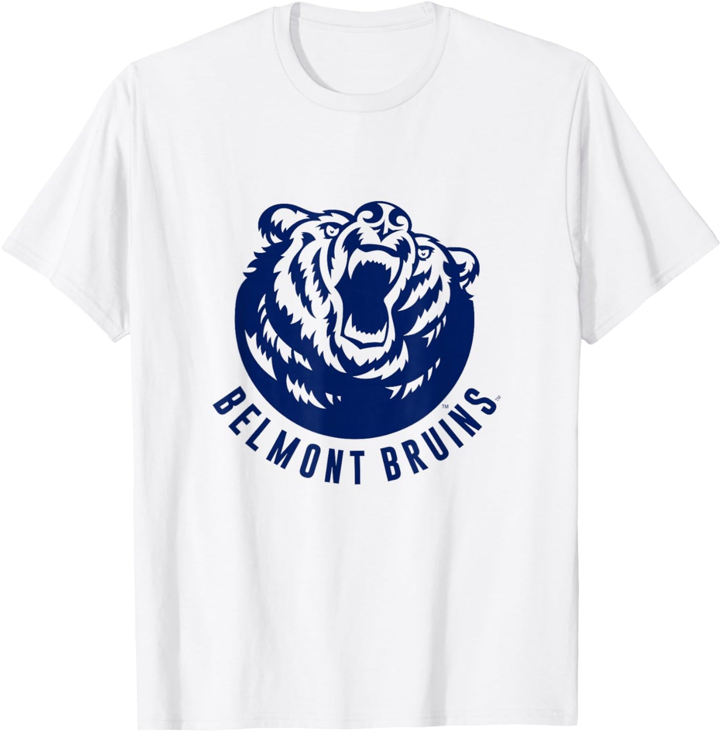 Belmont Bruins | Official NCAA Merch | TPBLMB003 T-Shirt - T-Shirt | White