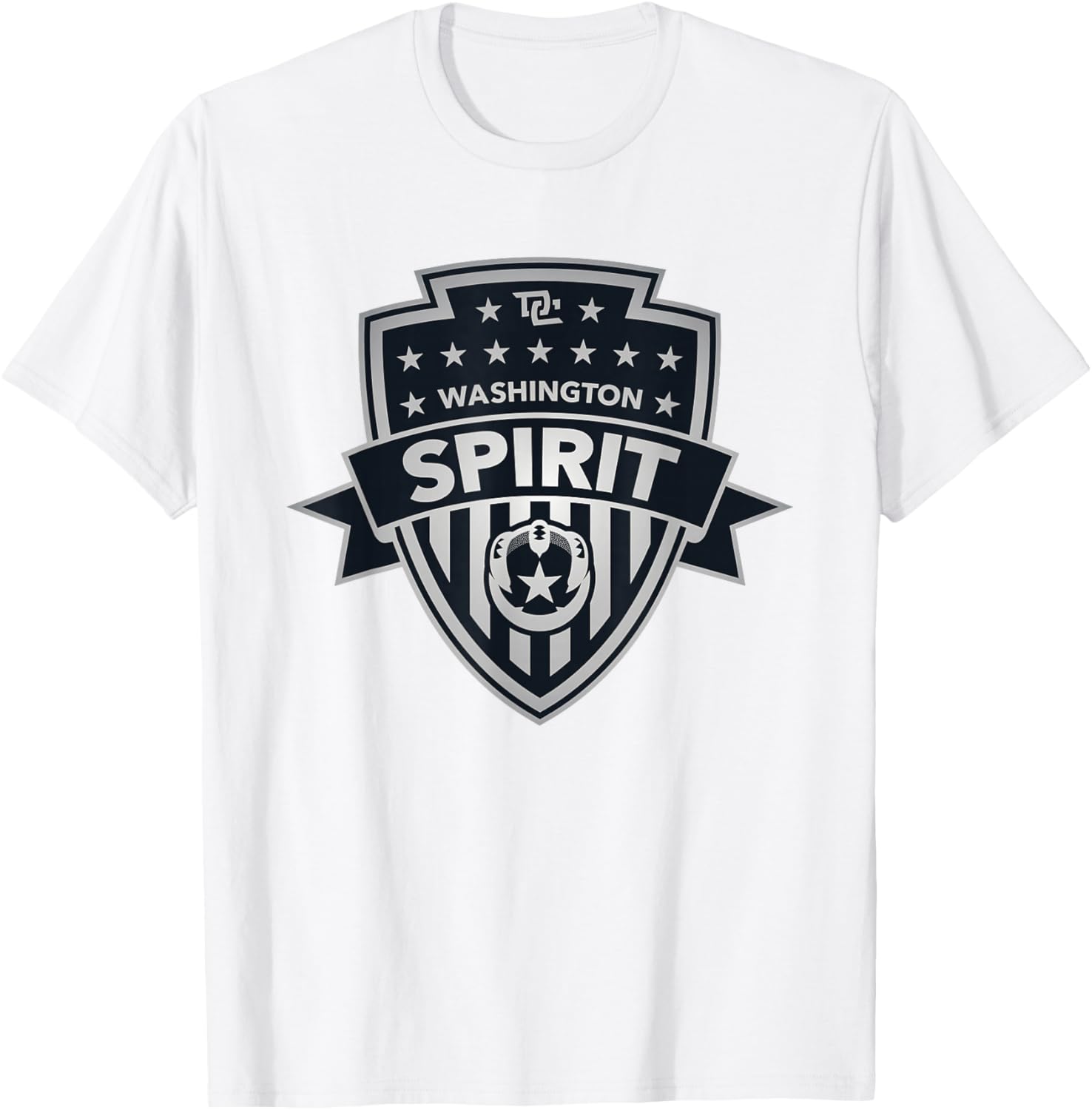 Officially Licensed Washington Spirit Soccer NWSL Apparel T-Shirt - T-Shirt | White
