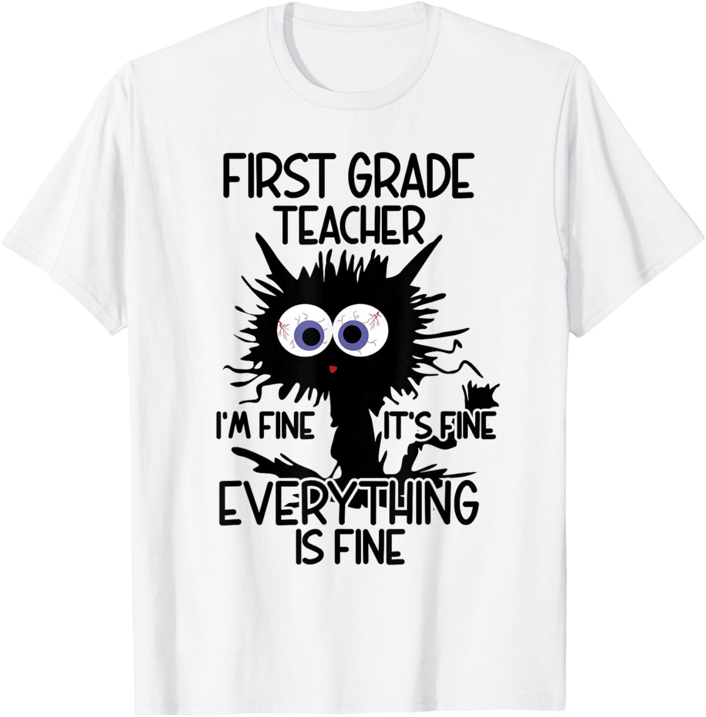 First Grade Teacher 1st Grade Apparel T-Shirt - T-Shirt | White