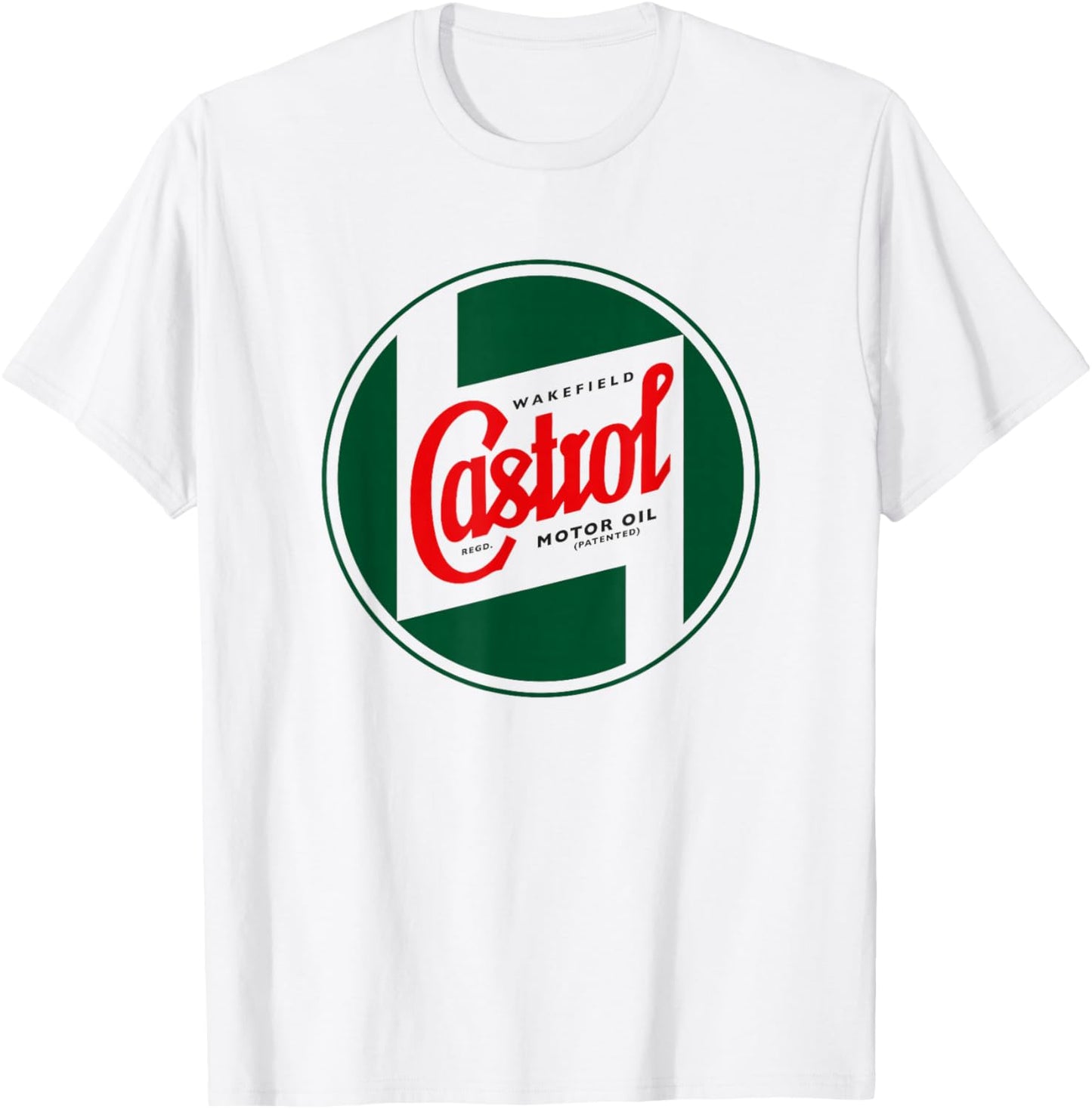 Castrol Wakefield Motor Oil Vintage Logo PAPL1319 T-Shirt - T-Shirt | White