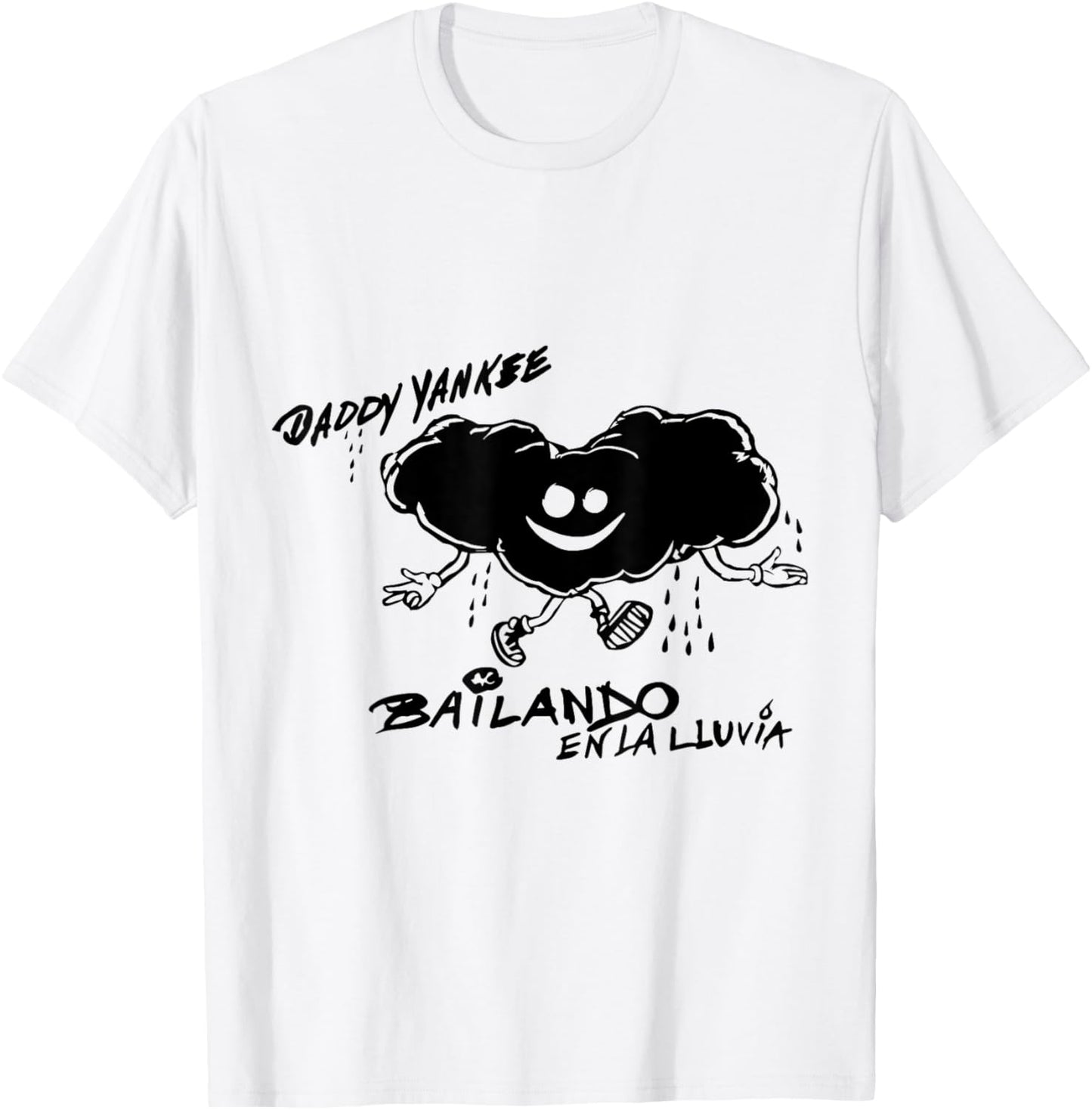 Official Bailando en La Lluvia cover merch T-Shirt - T-Shirt | White