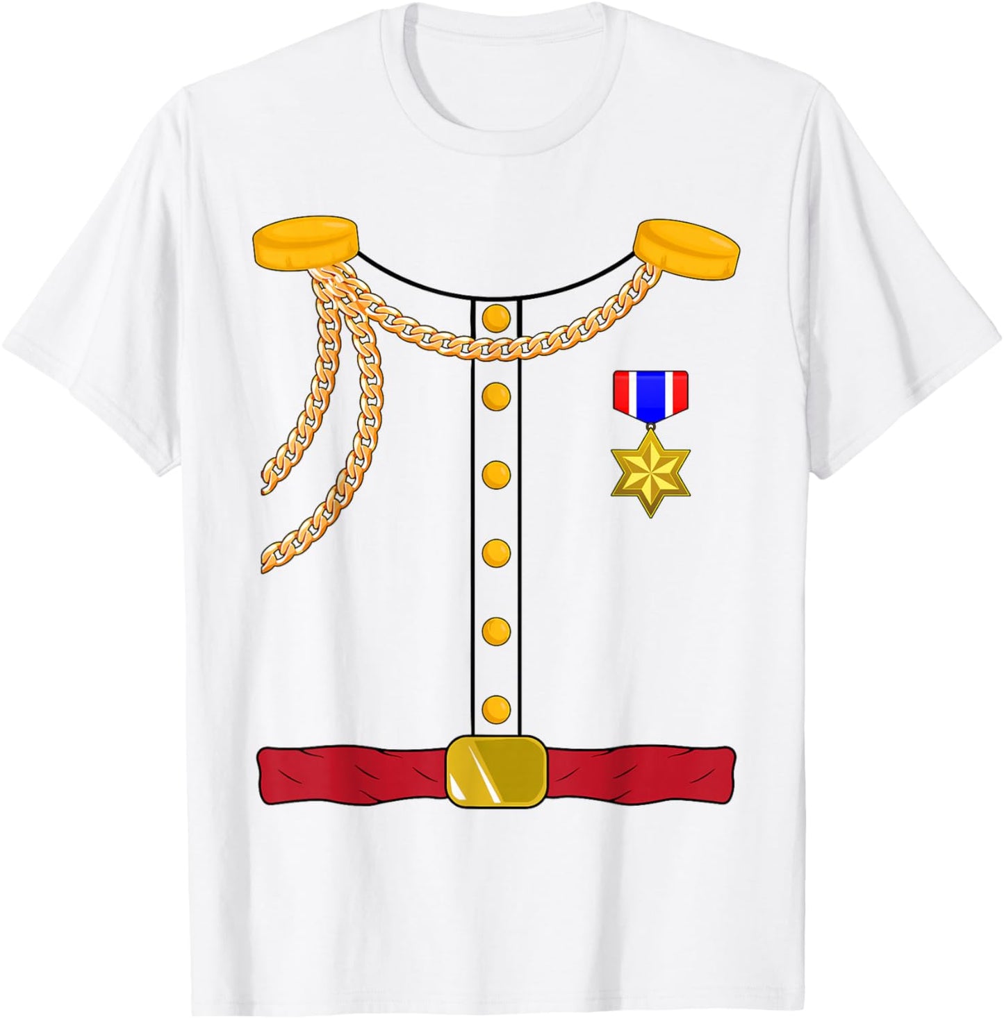 Prince Charming DIY Costume Cosplay Happy Halloween Day Boys T-Shirt - T-Shirt | White