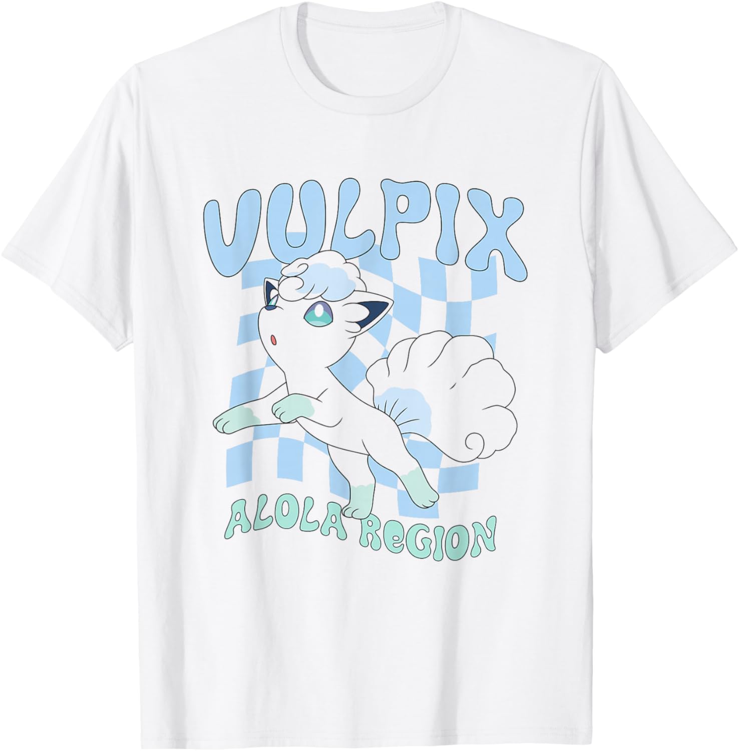 Pokémon Vulpix Alola Region Ice Type Majestic Portrait T-Shirt - T-Shirt | White