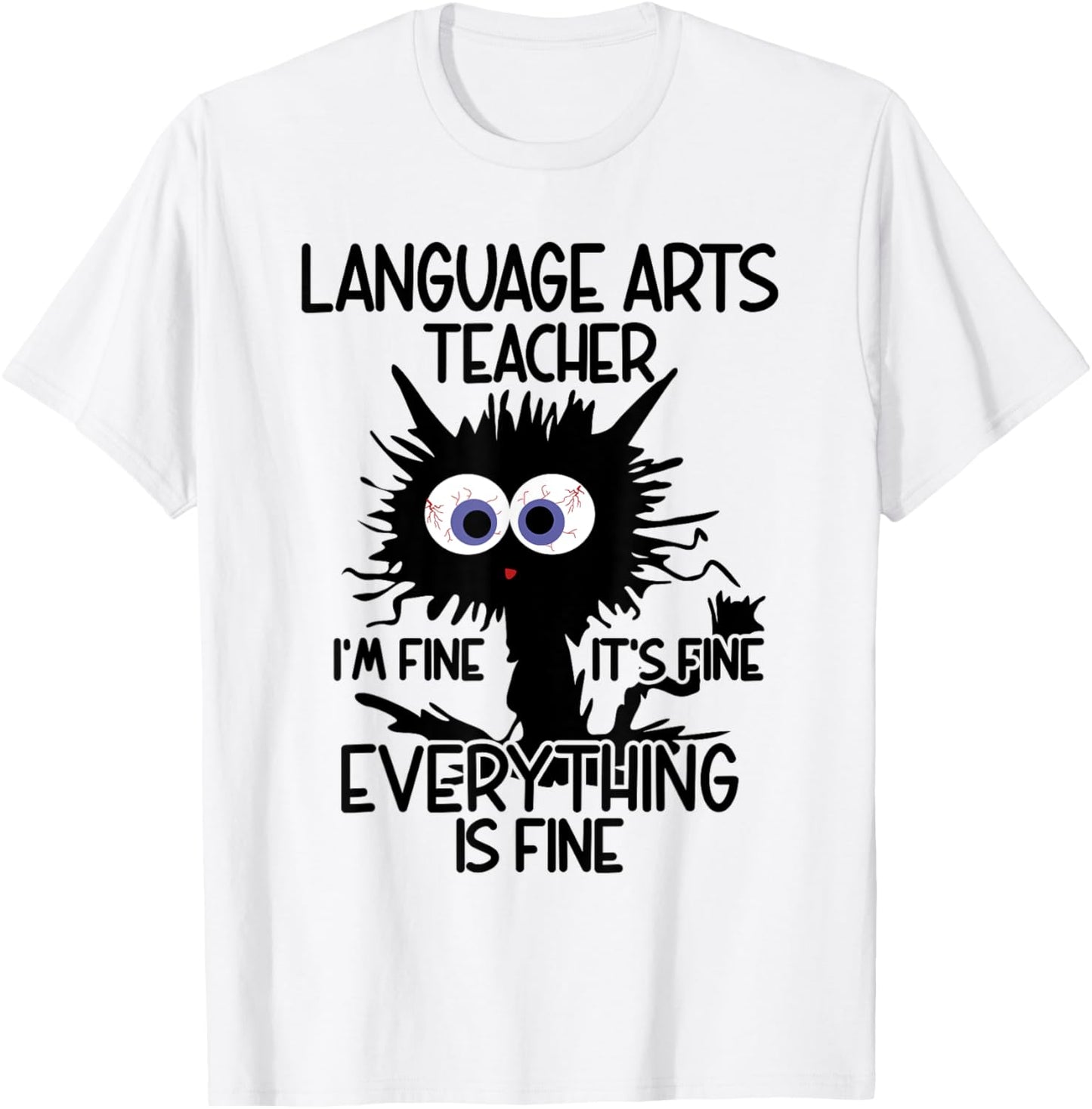 English Language Art Teacher Appreciation Merch T-Shirt - T-Shirt | White