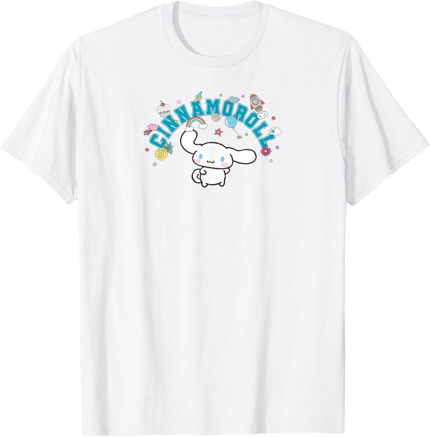 Cinnamoroll Happy Things T-Shirt - T-Shirt | White