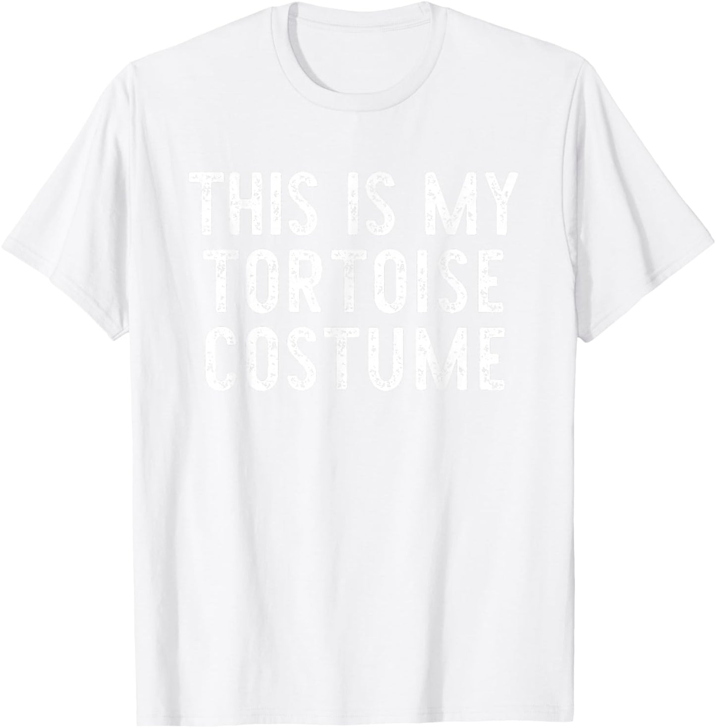 This Is My Tortoise Costume Halloween Simple Kids Adult T-Shirt - T-Shirt | White