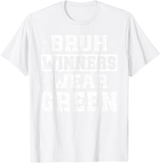 Spirit Week Winners Wear Green Camp Team Game Color Sports T-Shirt - T-Shirt | White