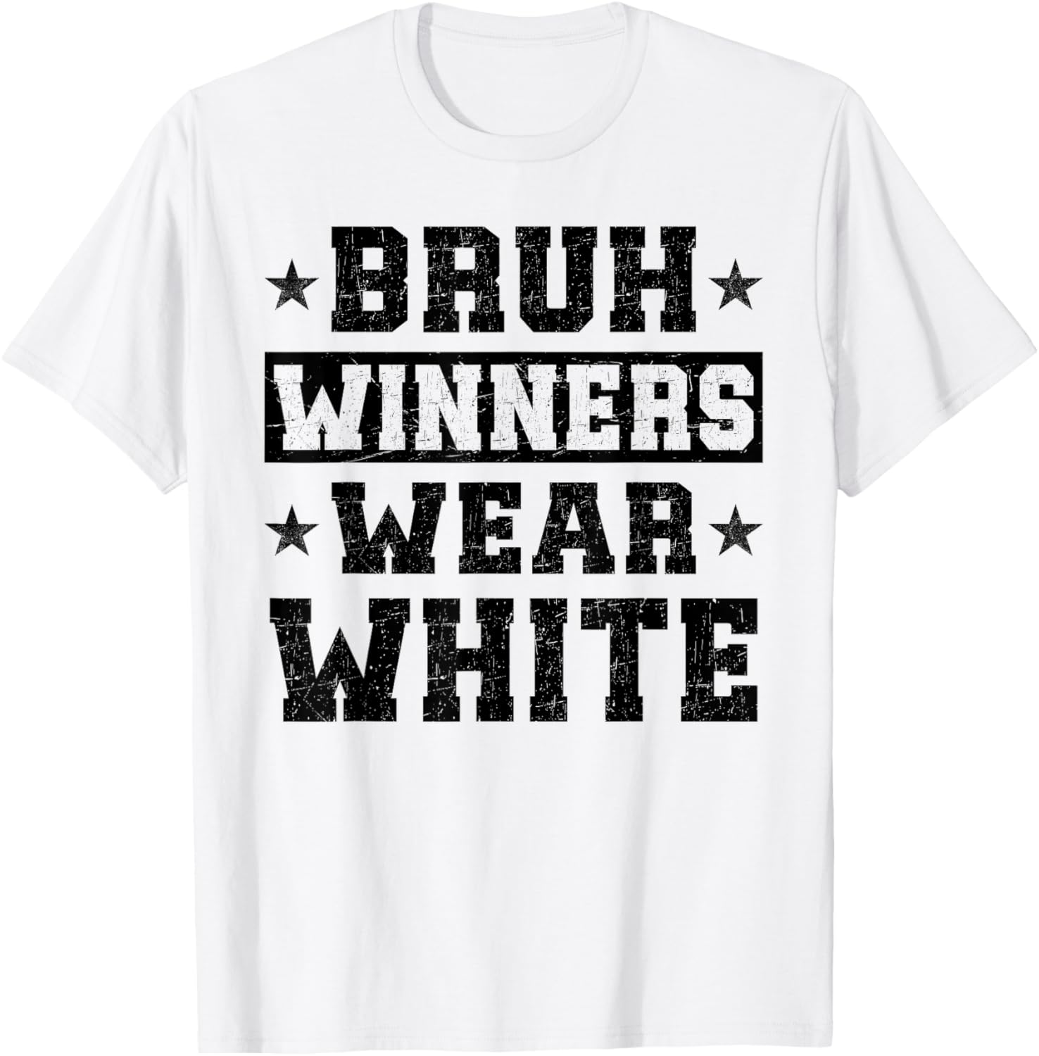 Spirit Week Winners Wear White Camp Team Game Color Sports T-Shirt - T-Shirt | White