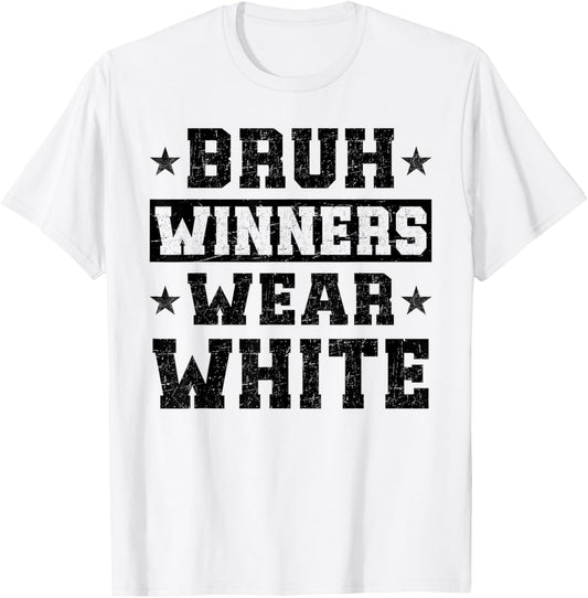 Spirit Week Winners Wear White Camp Team Game Color Sports T-Shirt - T-Shirt | White