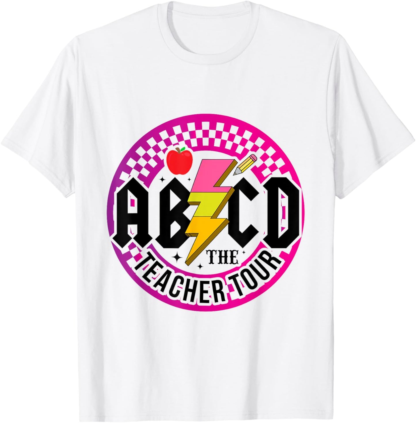 AB CD The Teacher Tour T-Shirt - T-Shirt | White