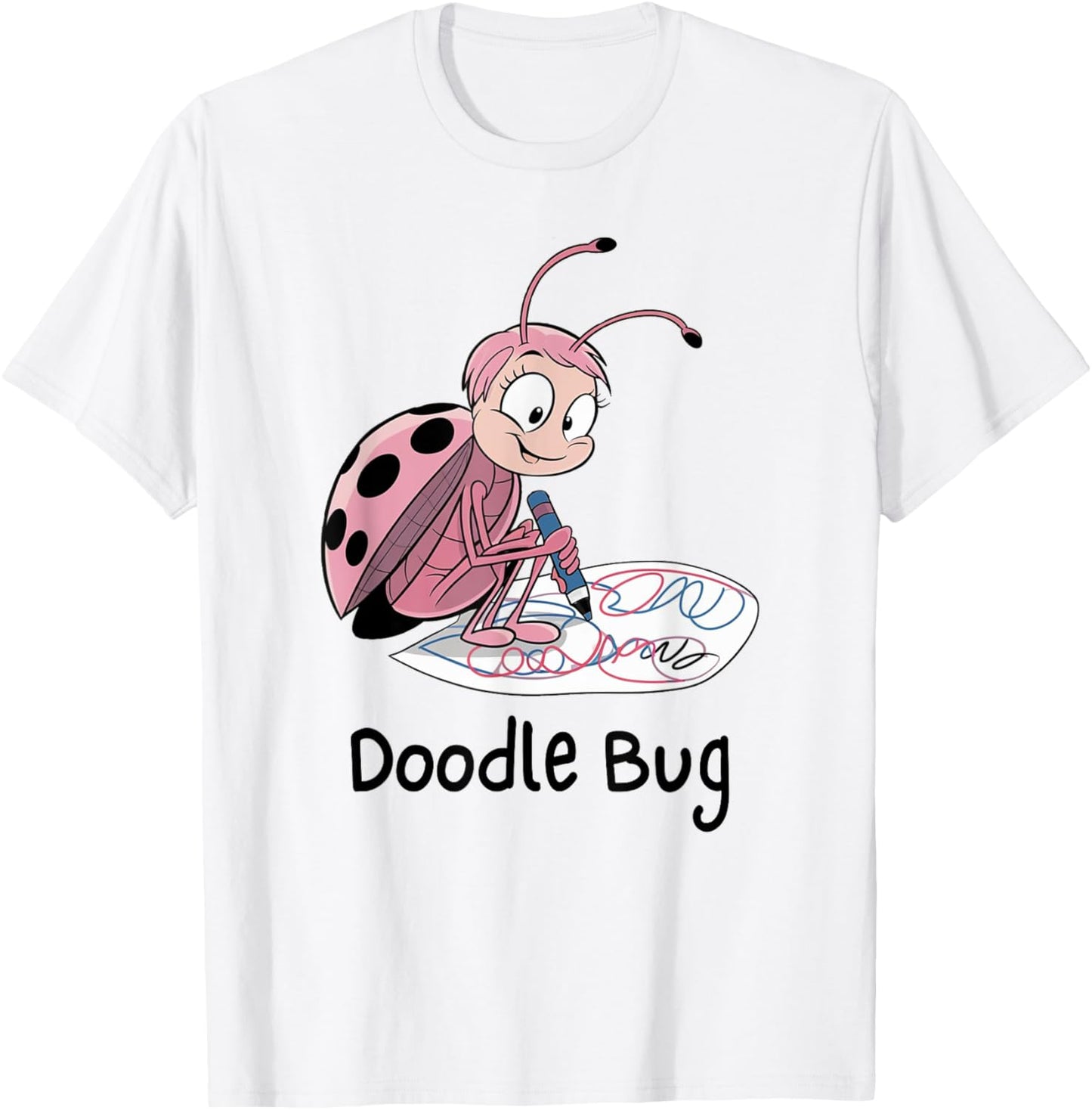 Doodle Bug T-Shirt - T-Shirt | White