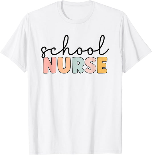 School Nurse School Nursing Nurse life T-Shirt - T-Shirt | White