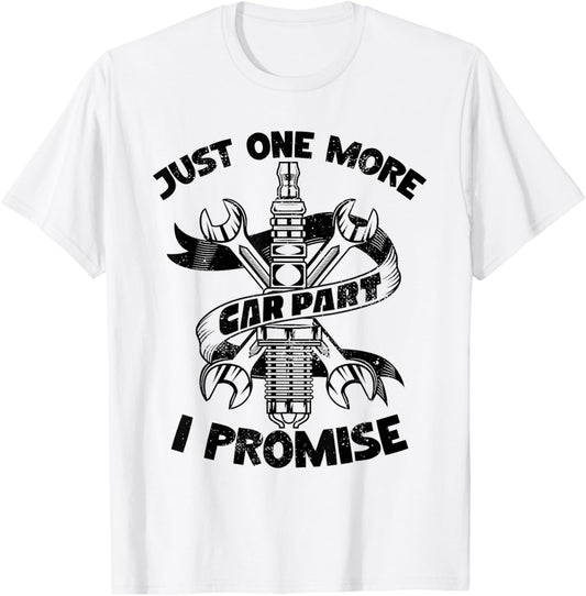No My Car Is Not Ready Funny Mechanic Dad Joke Gifts T-Shirt - T-Shirt | White