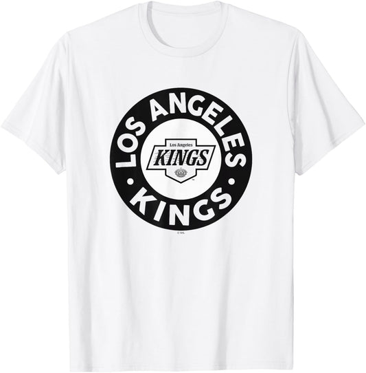 Los Angeles Kings Symbol Gray Officially Licensed T-Shirt - T-Shirt | White