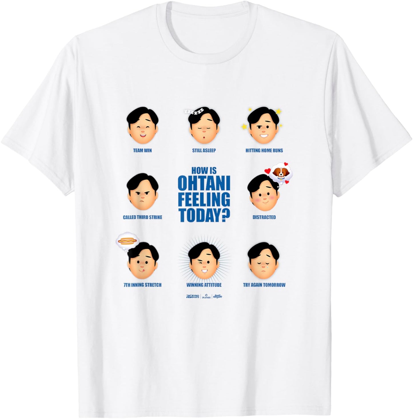 Shohei Ohtani Los Angeles Feeling Today? Club MLB Players T-Shirt - T-Shirt | White