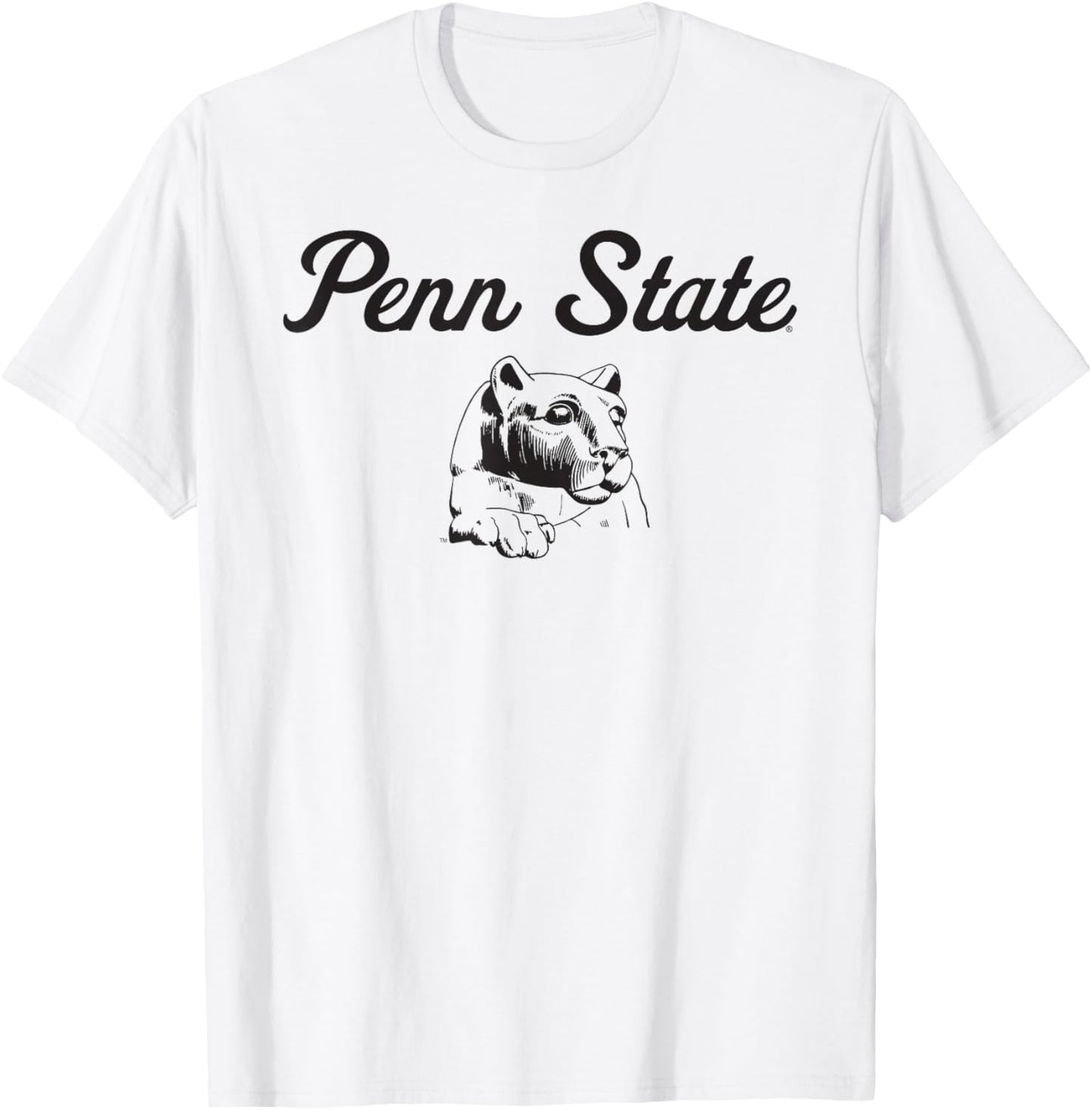 Penn State Nittany Lions Mascot Monument Officially Licensed T-Shirt - T-Shirt | White