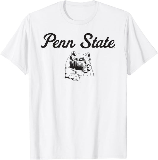 Penn State Nittany Lions Mascot Monument Officially Licensed T-Shirt - T-Shirt | White