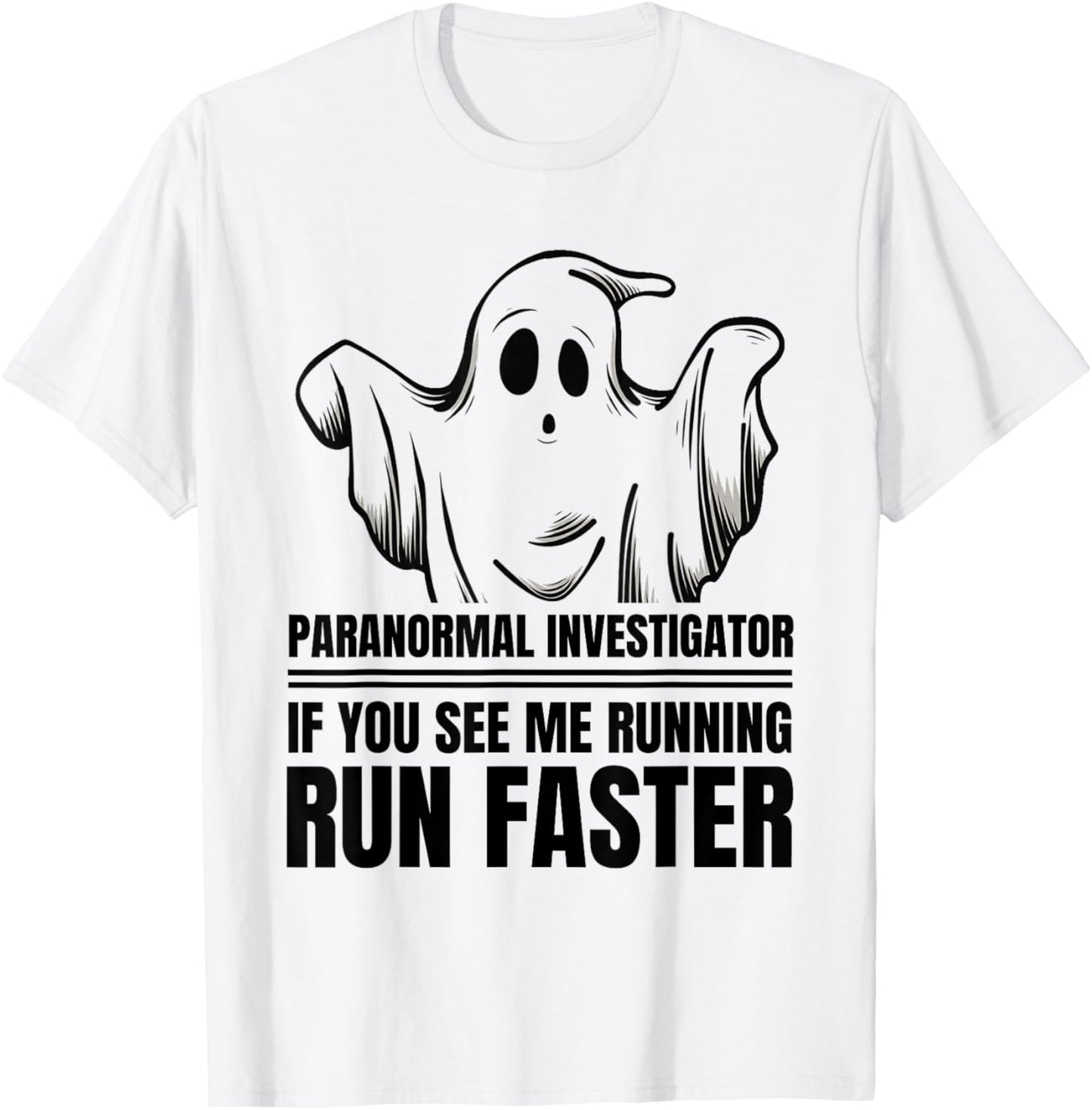Ghost Adventures Hunter Hunting Paranormal Investigator T-Shirt - T-Shirt | White